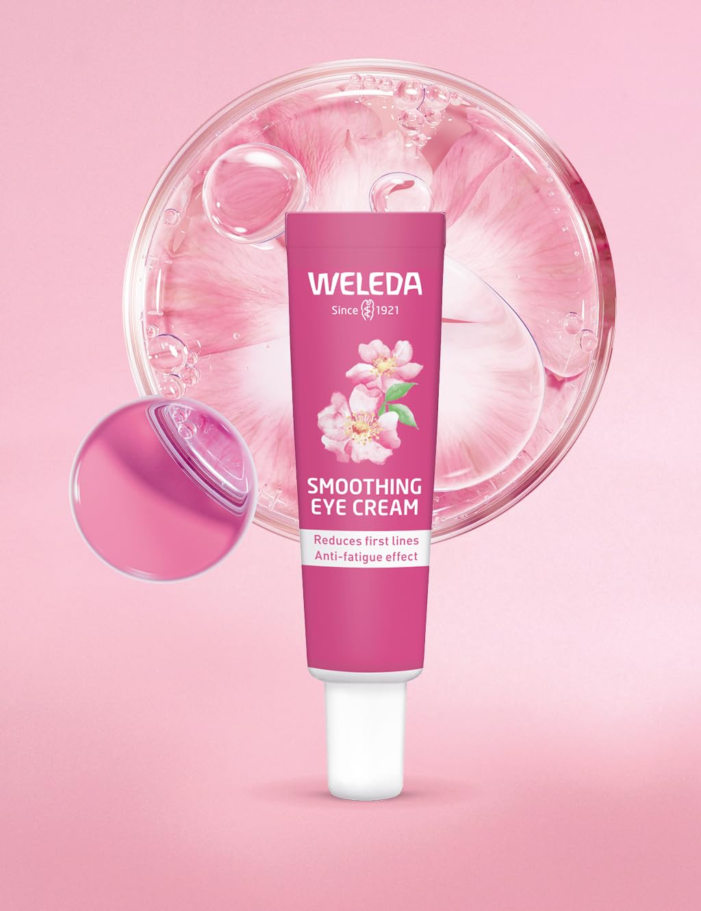 Weleda Smoothing Eye Cream with Wild Rose & White Tea for Wrinkle Reduction 5