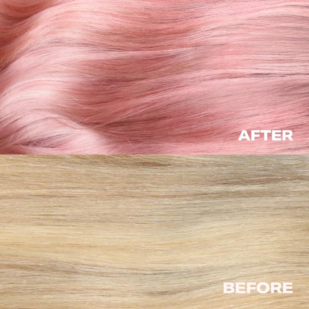 Shrine Drop It PINK Haarfarben-Tropfen | Semi-permanente, vegane, individuell anpassbare Haarfarbe | Mit Spülung mischen | Tierversuchsfreie temporäre Haarfarbe 7