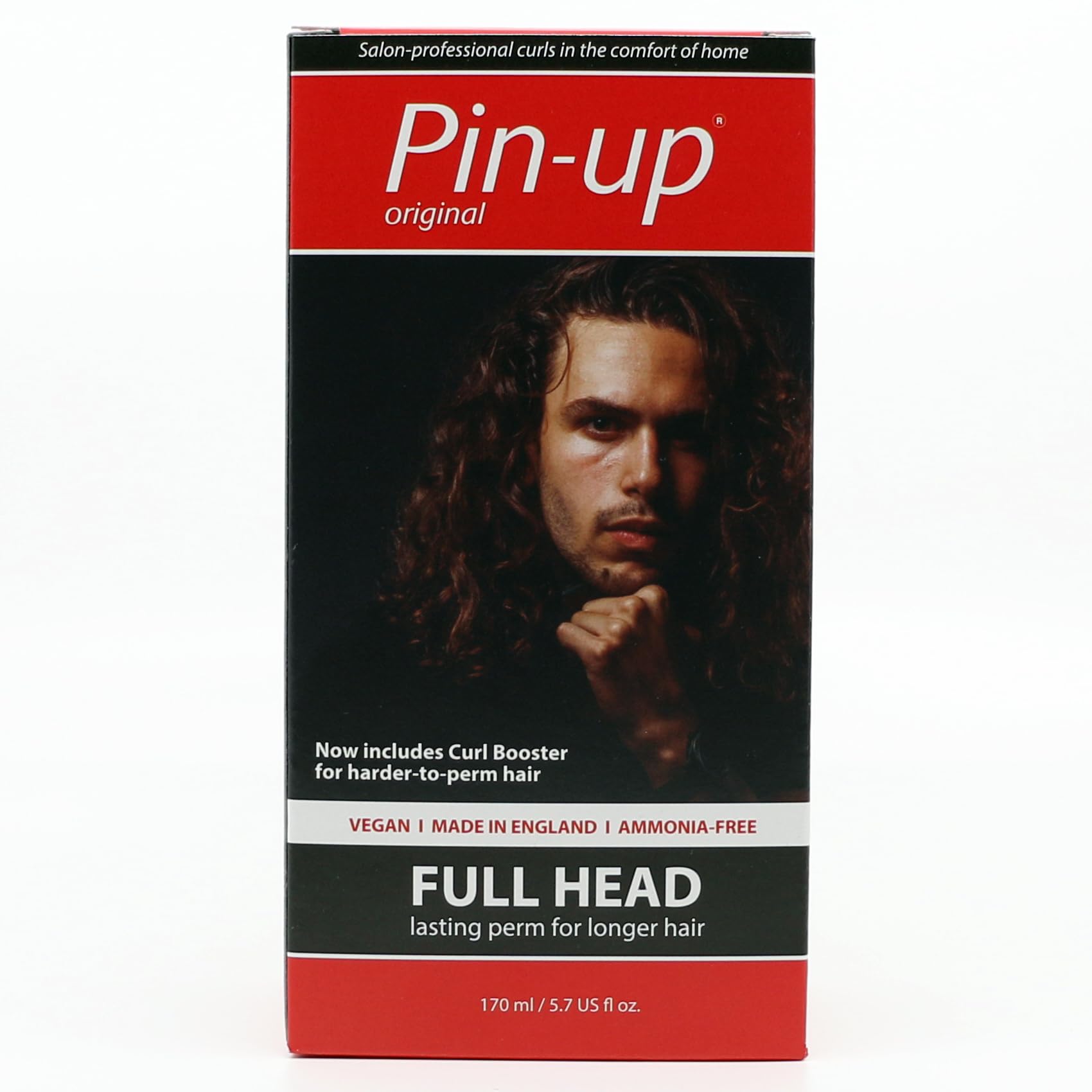 Pin-Up Original Full Head Perm Kit 170ml for Long Hair - Lasting Curl & Volume 4