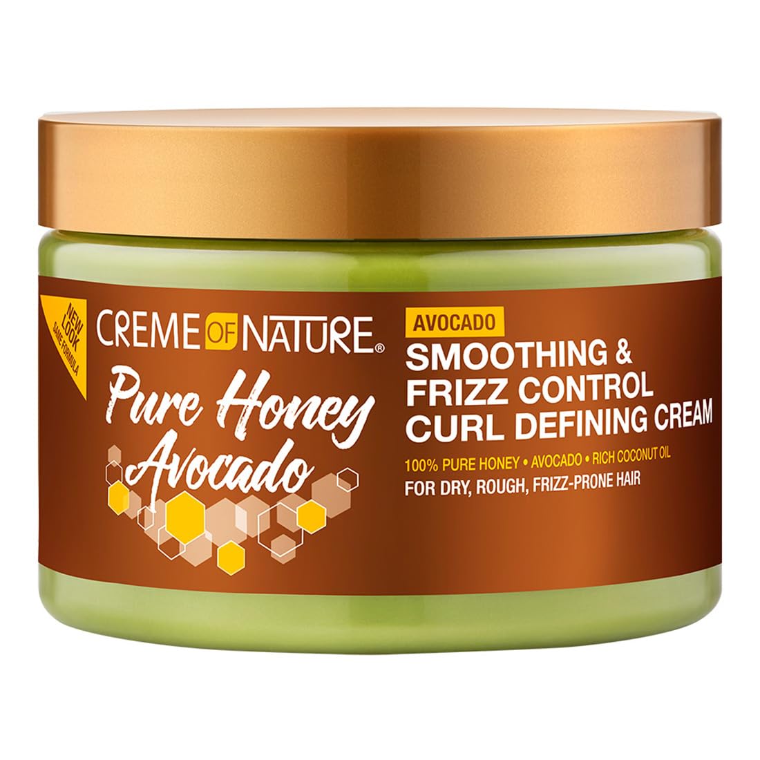 Creme of Nature Smoothing & Frizz Control Curl Defining Cream with Honey + Avocado