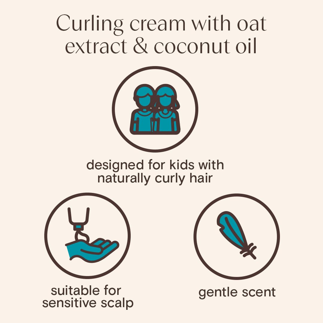 Aveeno Baby Kids Curling Cream for Gentle Hydration and Detangling, 150ml 6
