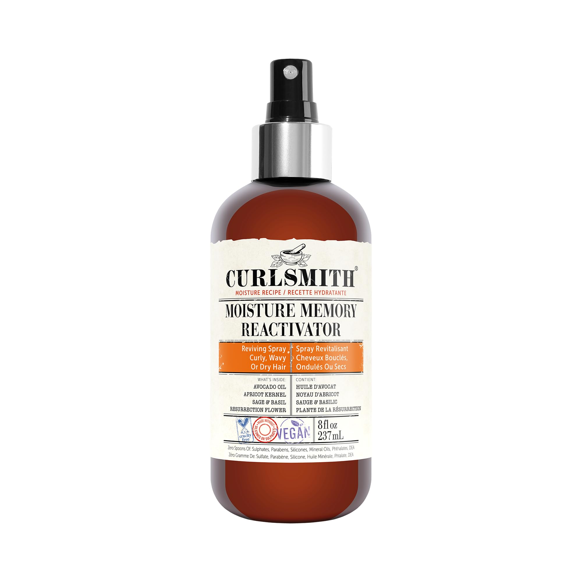 CURLSMITH Moisture Memory Reactivator Vegan Refresher Leave-In Conditioner