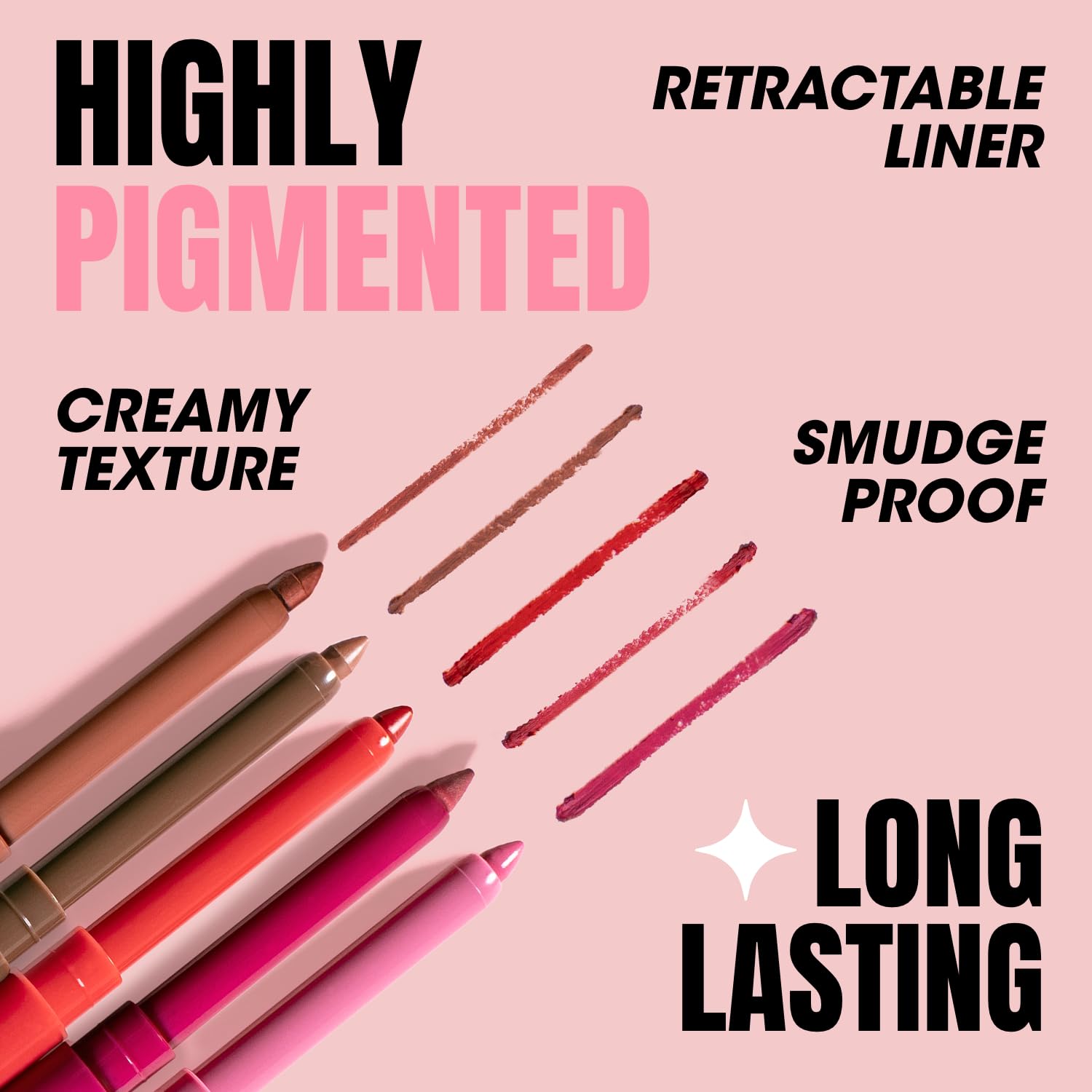 Collection Cosmetics Smooth Long-Lasting Lip Definer Pencil - 4.2g Nude Pink 4