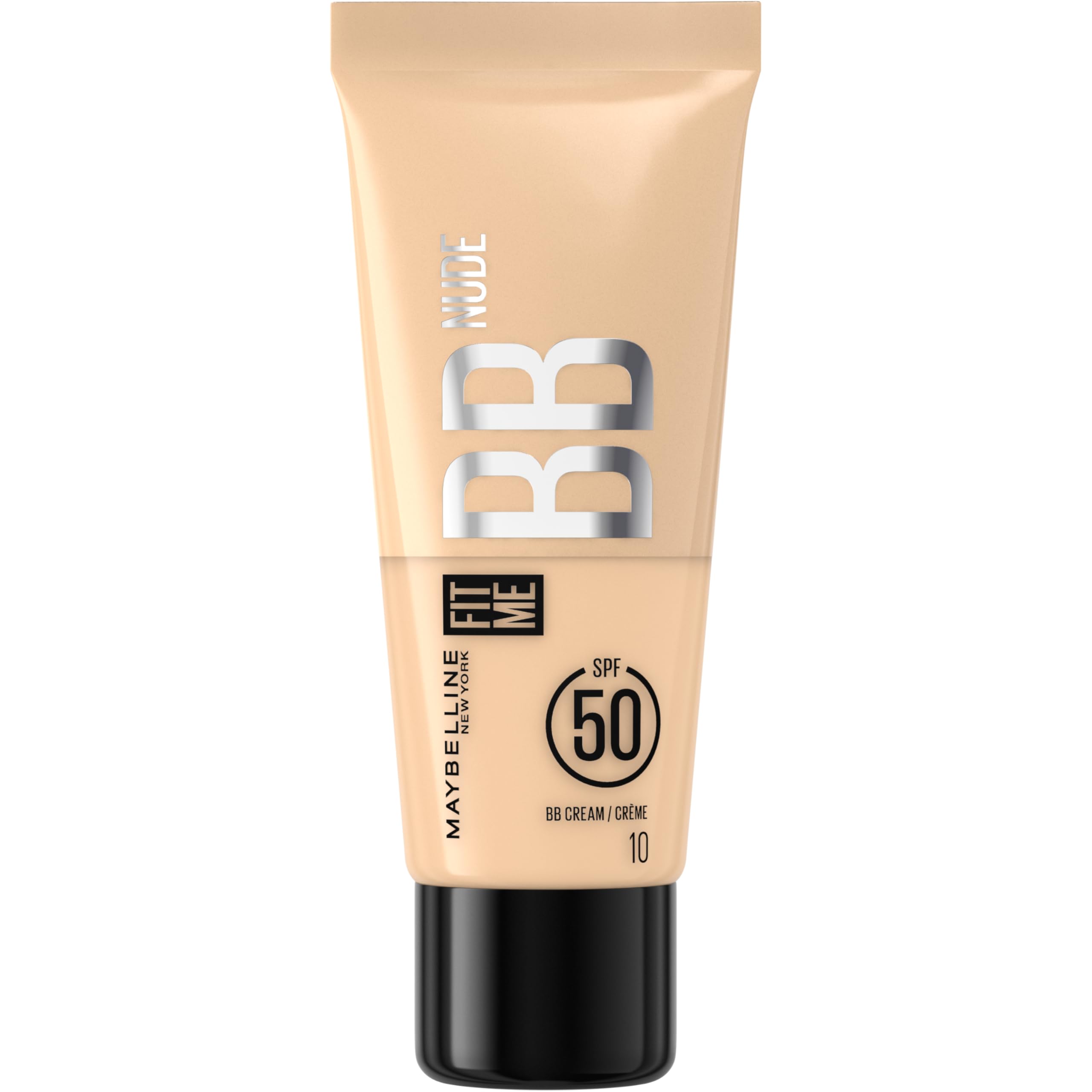 Maybelline Face Studio Fit Me BB Cream Nude with SPF 50 and 2% Niacinamide