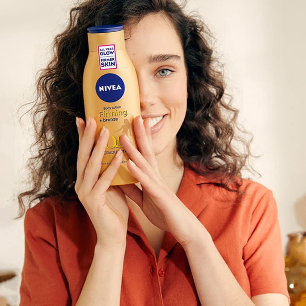 NIVEA Q10 Straffende + Bronze Bräunungslotion (400 ml), Straffende Creme 5