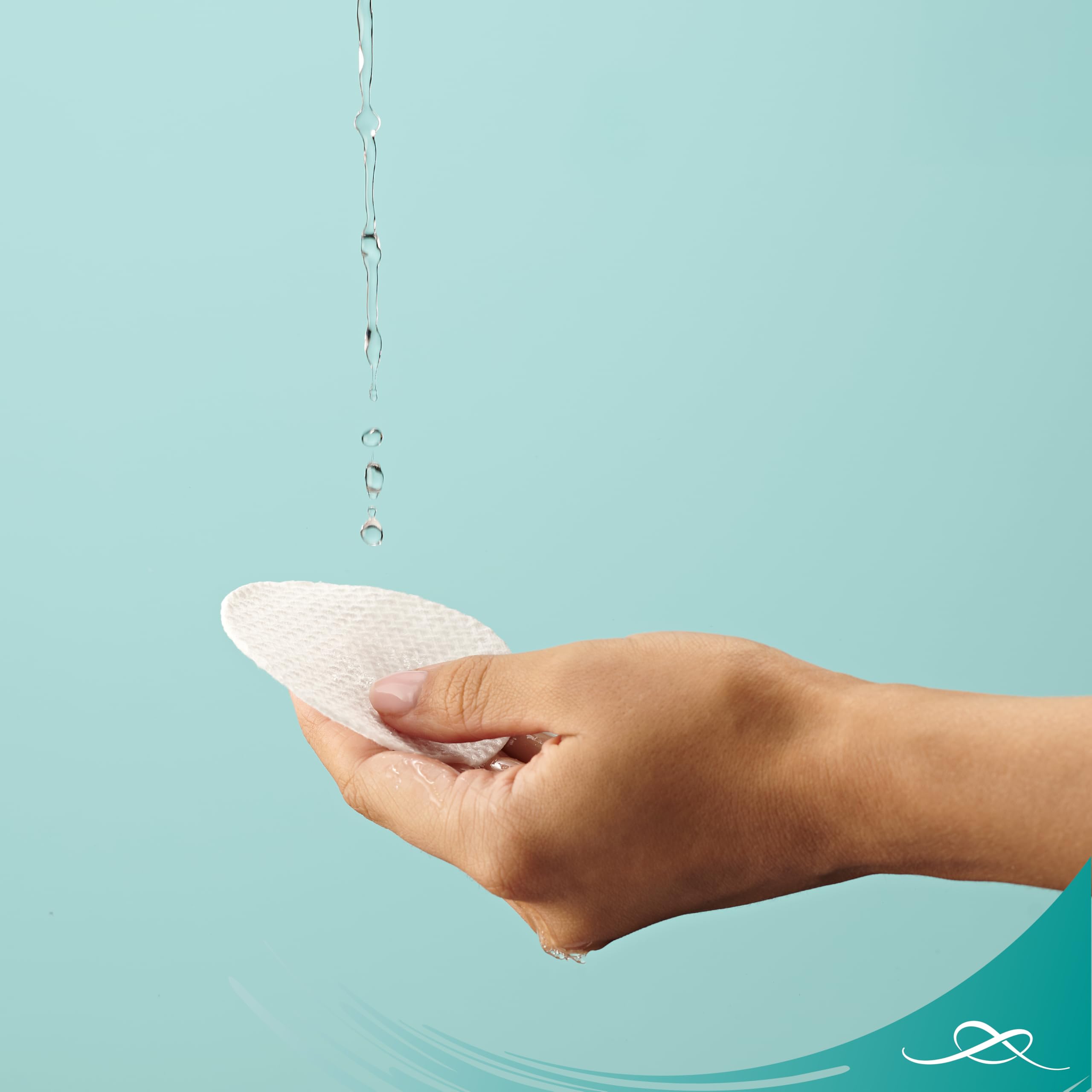 Lil-Lets 50 Count Organic Cotton Exfoliating Rounds - Dual-Sided Gentle Exfoliation 9