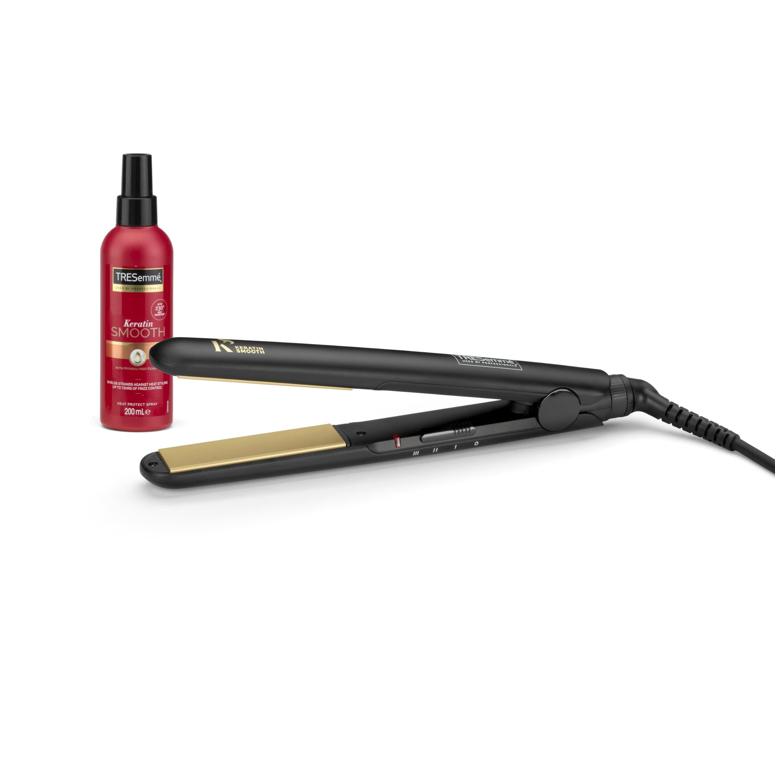 TRESemme Keratin Smooth Control 230 Straightener with Heat Protection Spray