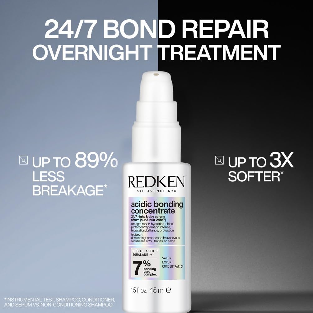 Redken Acidic Bonding Concentrate 24/7 Hair Serum for Bond Repair 3