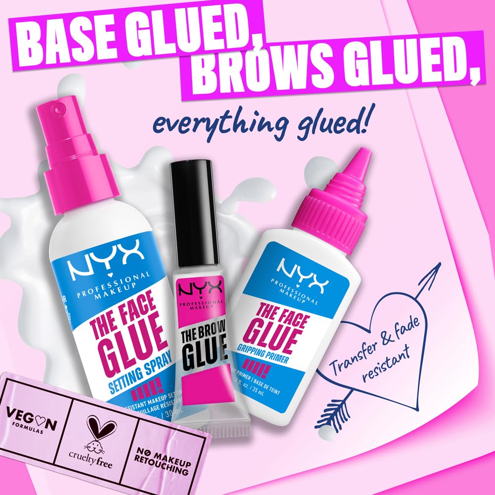 NYX Professional Makeup The Face Glue Primer Gripping Primer for Long-Lasting Wear 9