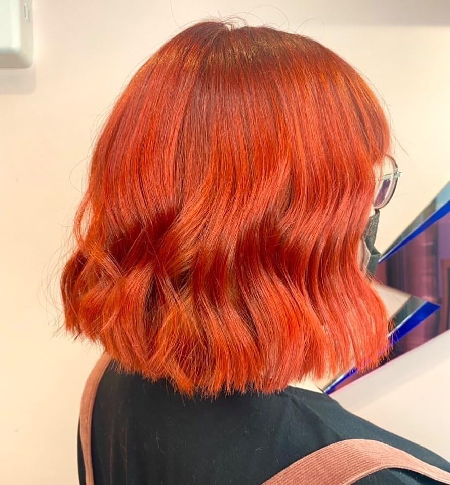 Crazy Color Vibrant Orange Semi-Permanent Duo Hair Dye - Vegan, Conditioning & Oil Nourishing 8