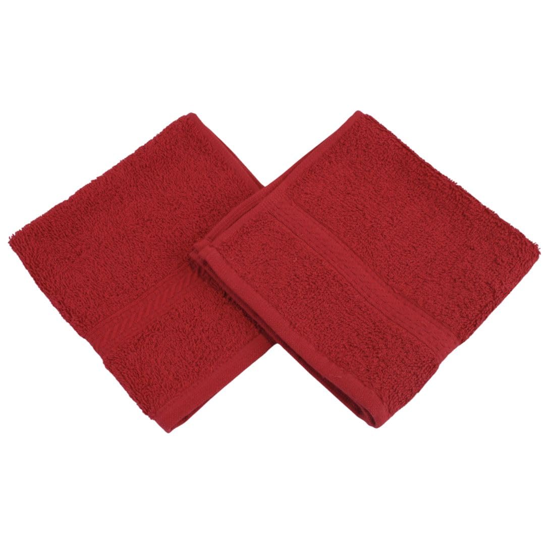 Westward Ho! 2 Pack Face Towels - Super Soft 100% Combed Cotton, 390 GSM