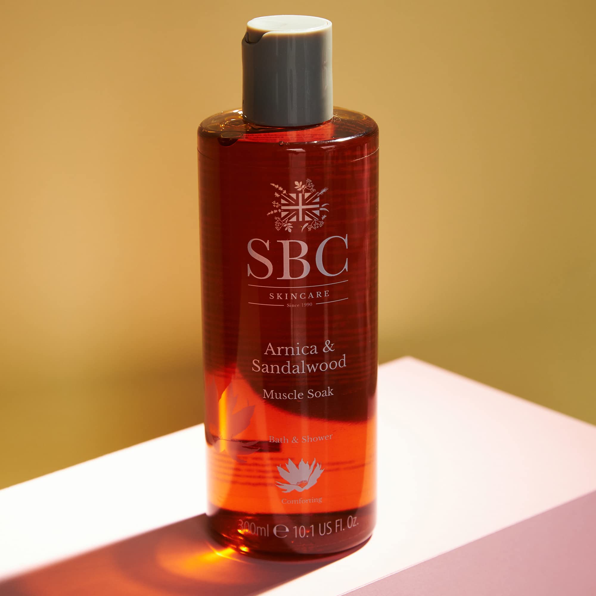 SBC Skincare Arnica & Sandalwood Muscle Soak - 500ml | Soothing Bubble Bath Gel 6