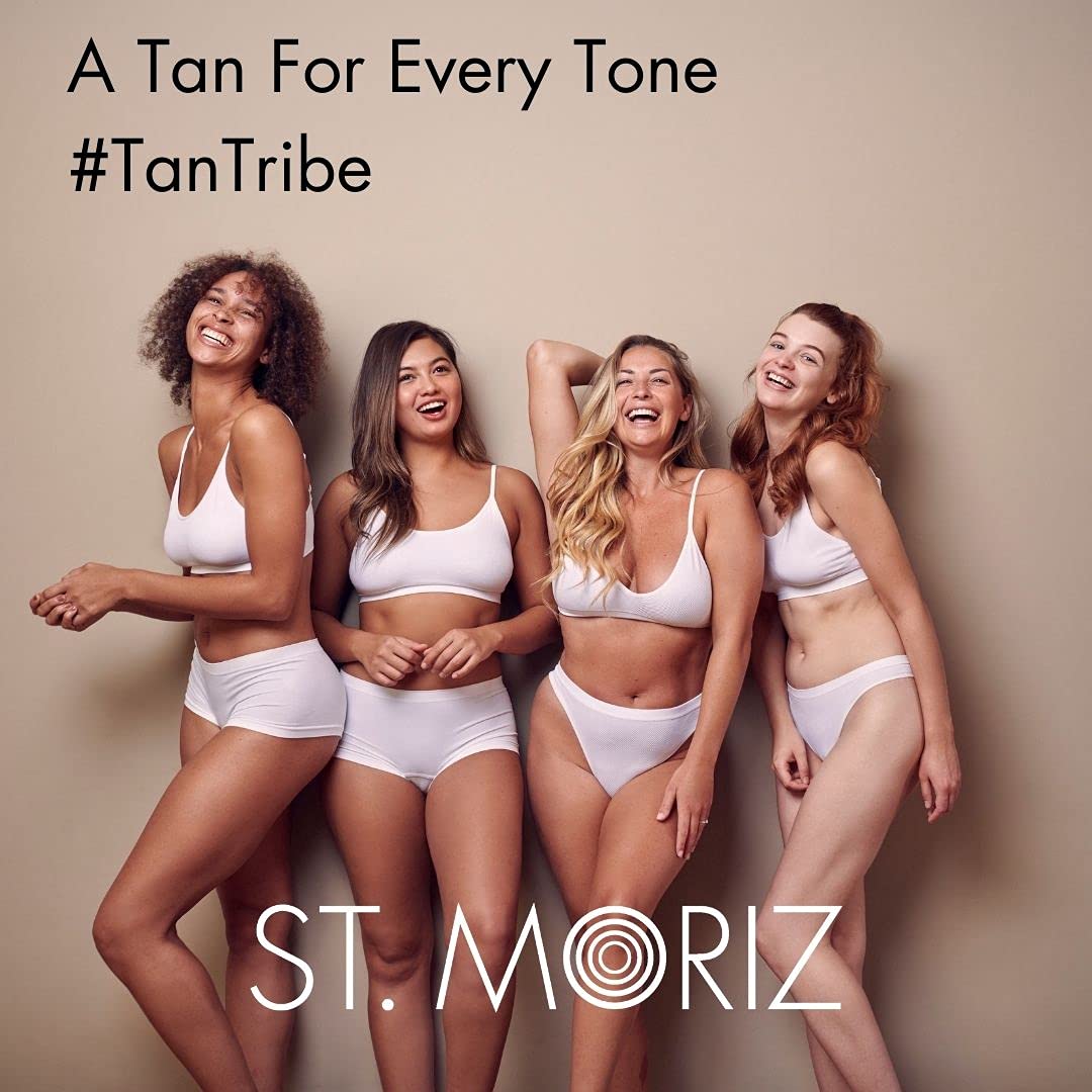 St. Moriz Original Selbstbräunungsspray in Medium | Schnelltrocknendes, veganes Selbstbräunungsspray | Sofort abwaschbare Farbanleitung für einen goldenen Teint | Dermatologisch getestet | Vegan | Tierversuchsfrei | 150 ml 4