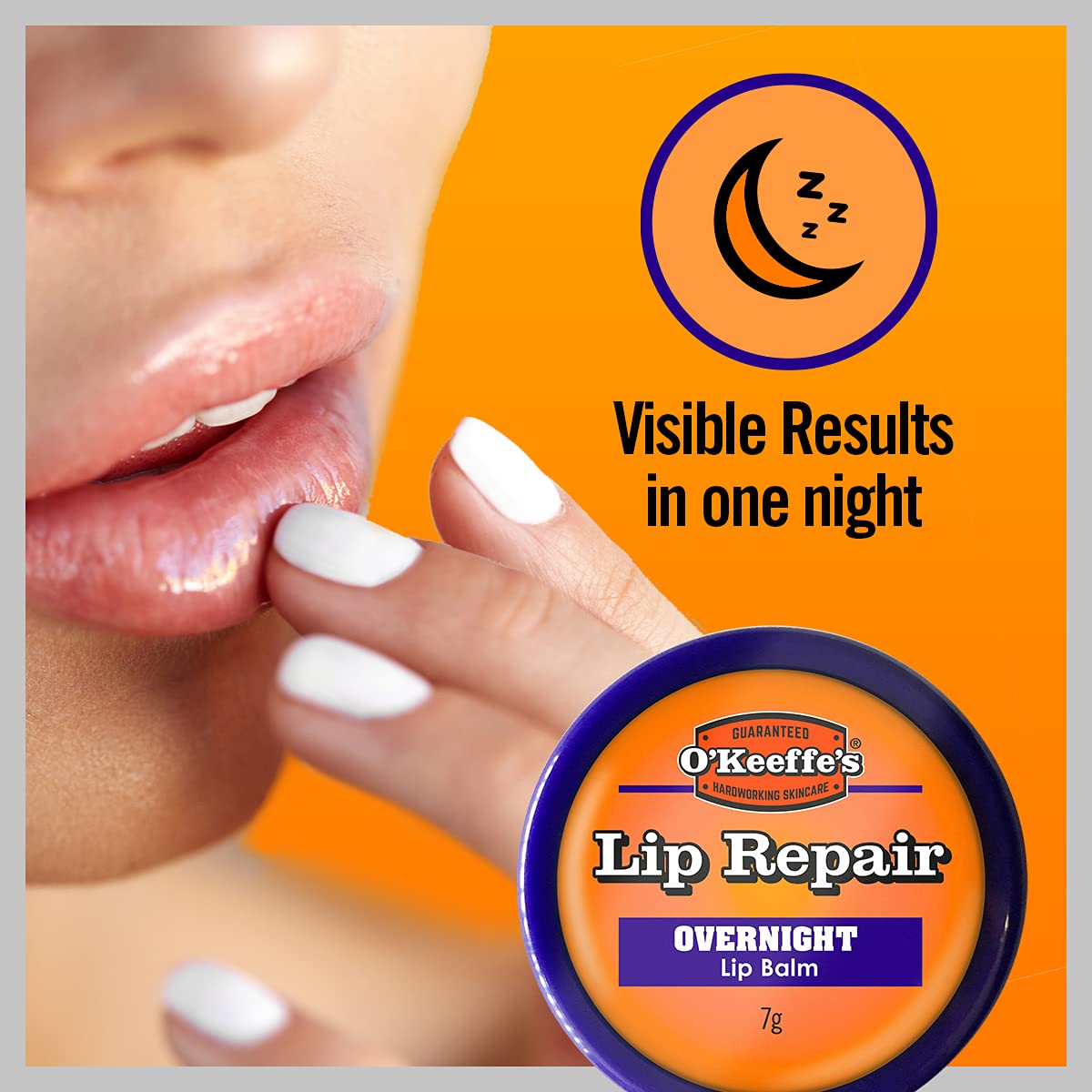 O'Keeffe's Lip Repair Overnight Balm for Dry Lips 7g 8