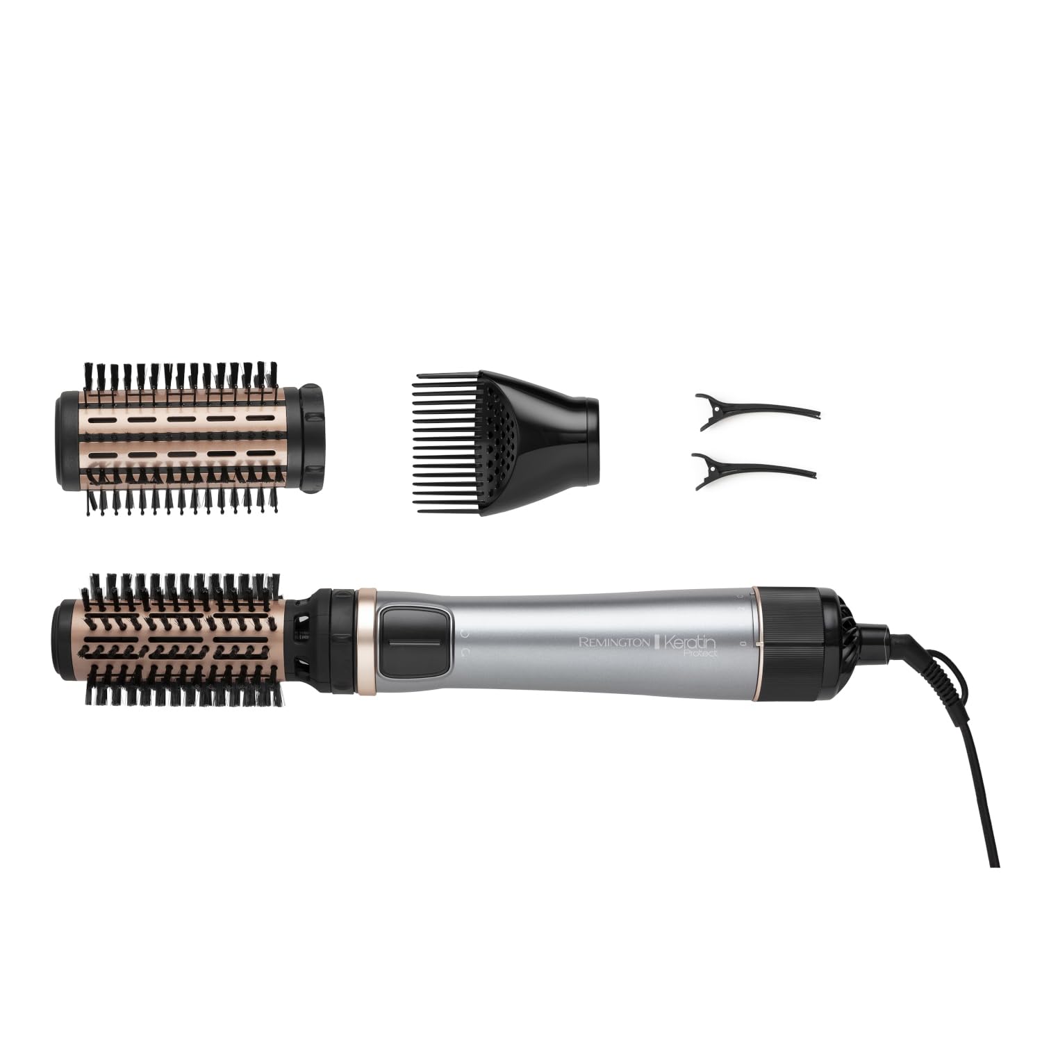 Remington Rotating Airstyler Keratin Protect (3 Aufsätze: Gemischte Borsten) 5