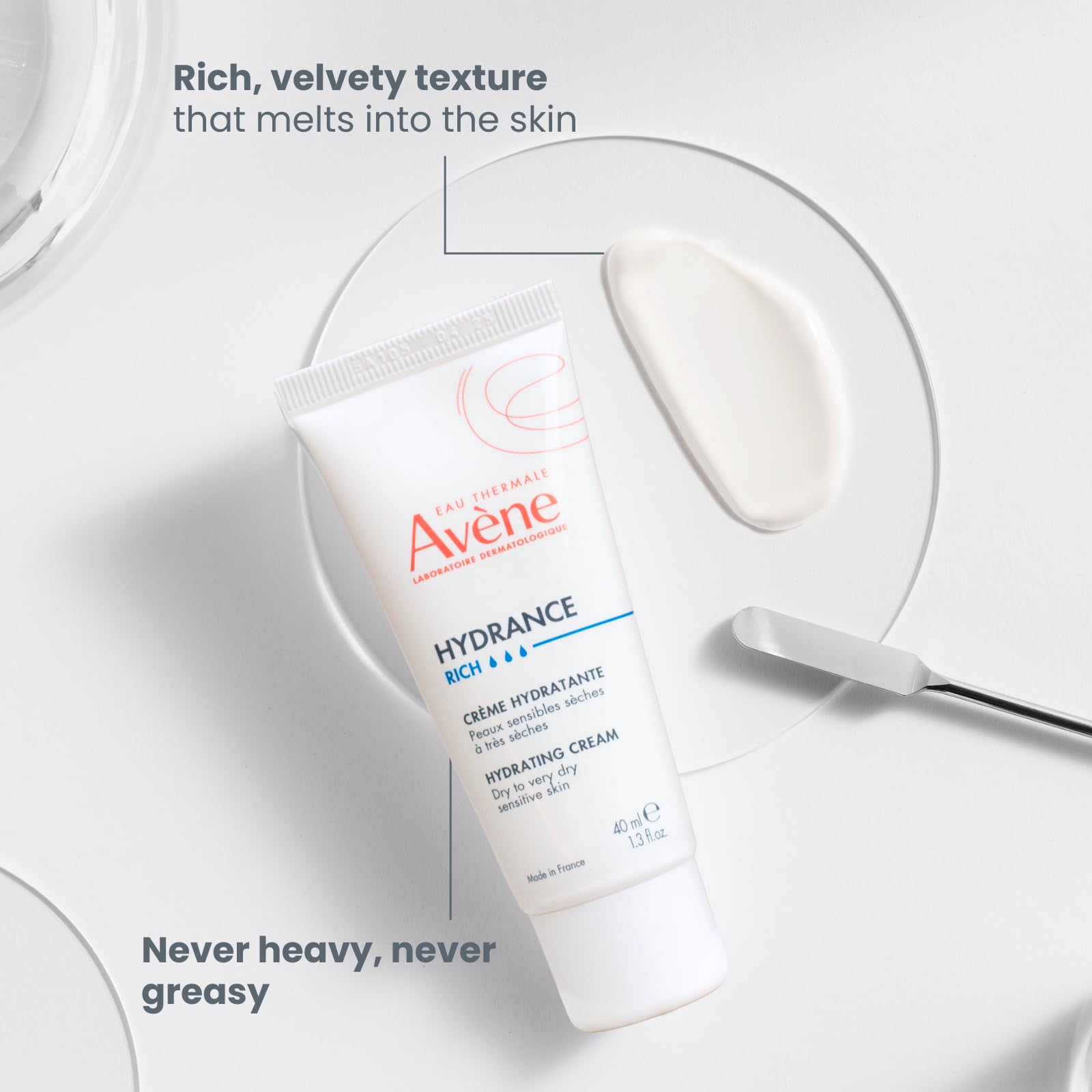 Avene Hydrance Hydrating Cream for Dry, Very Dry, and Sensitive Skin - 40 ml 9