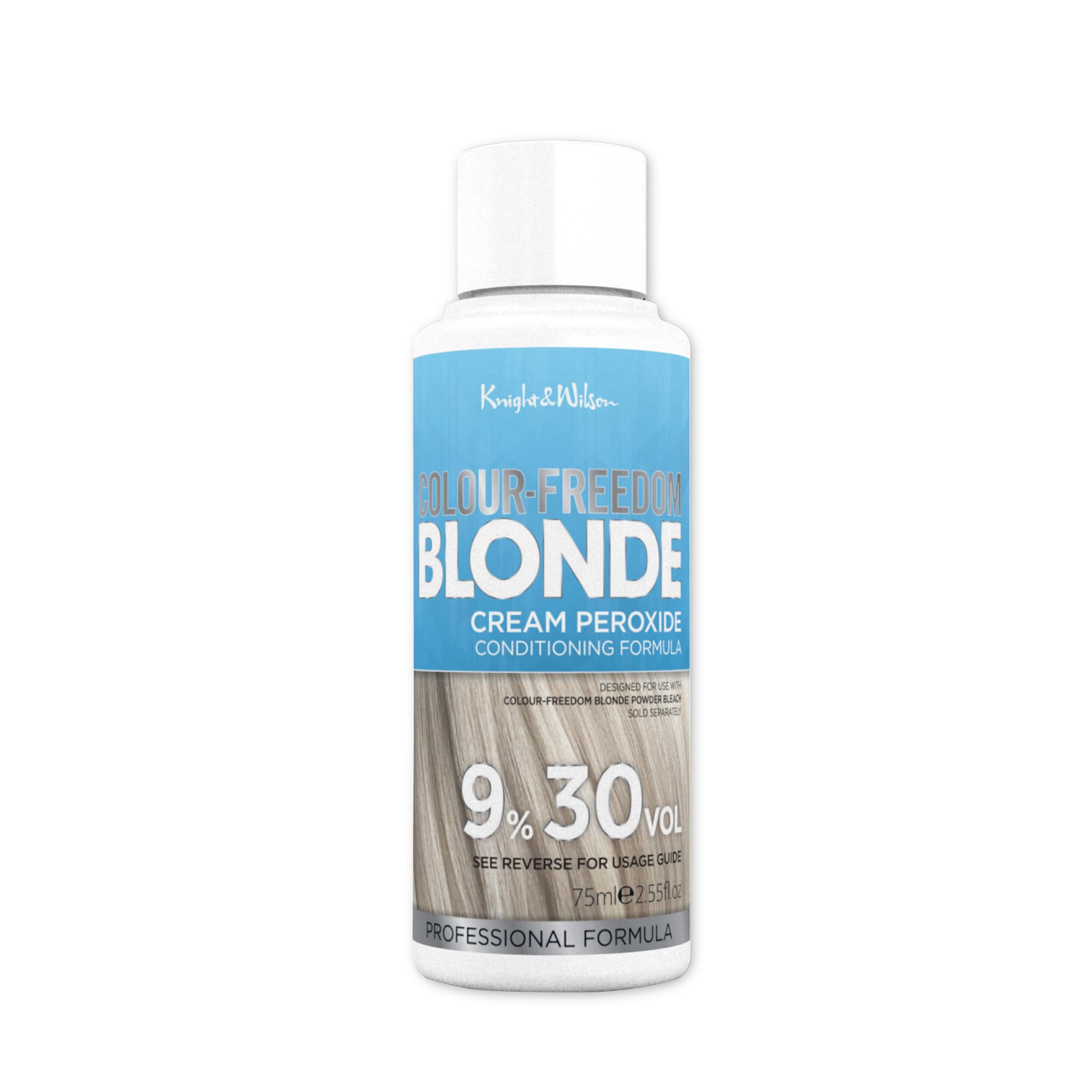 Knight &amp; Wilson Colour Freedom Blonde Entwickler 9% 30 Vol. Dauerhafte Aufhellung