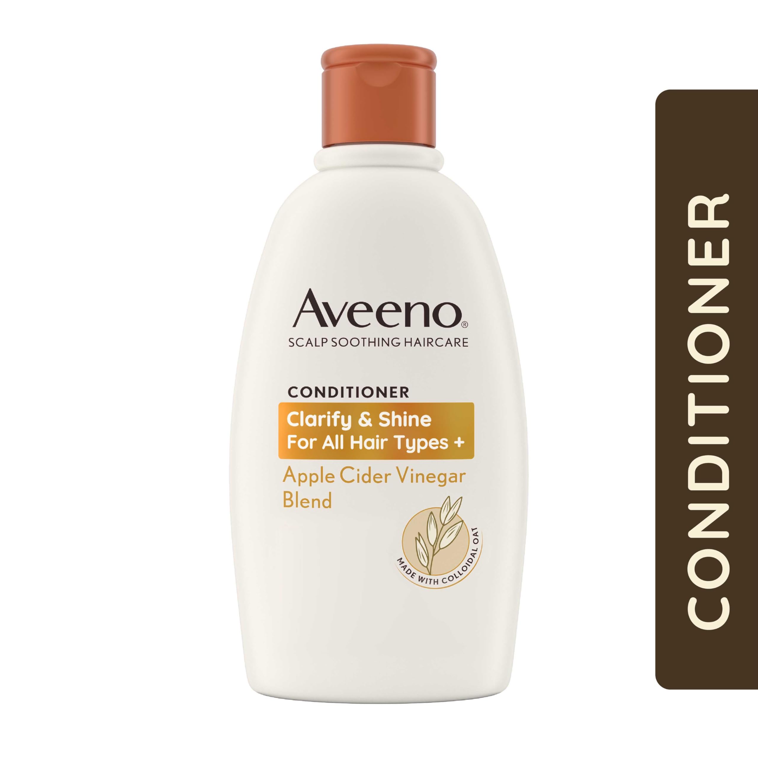 Aveeno Scalp Soothing Clarify & Shine Conditioner with Apple Cider Vinegar, 300ml