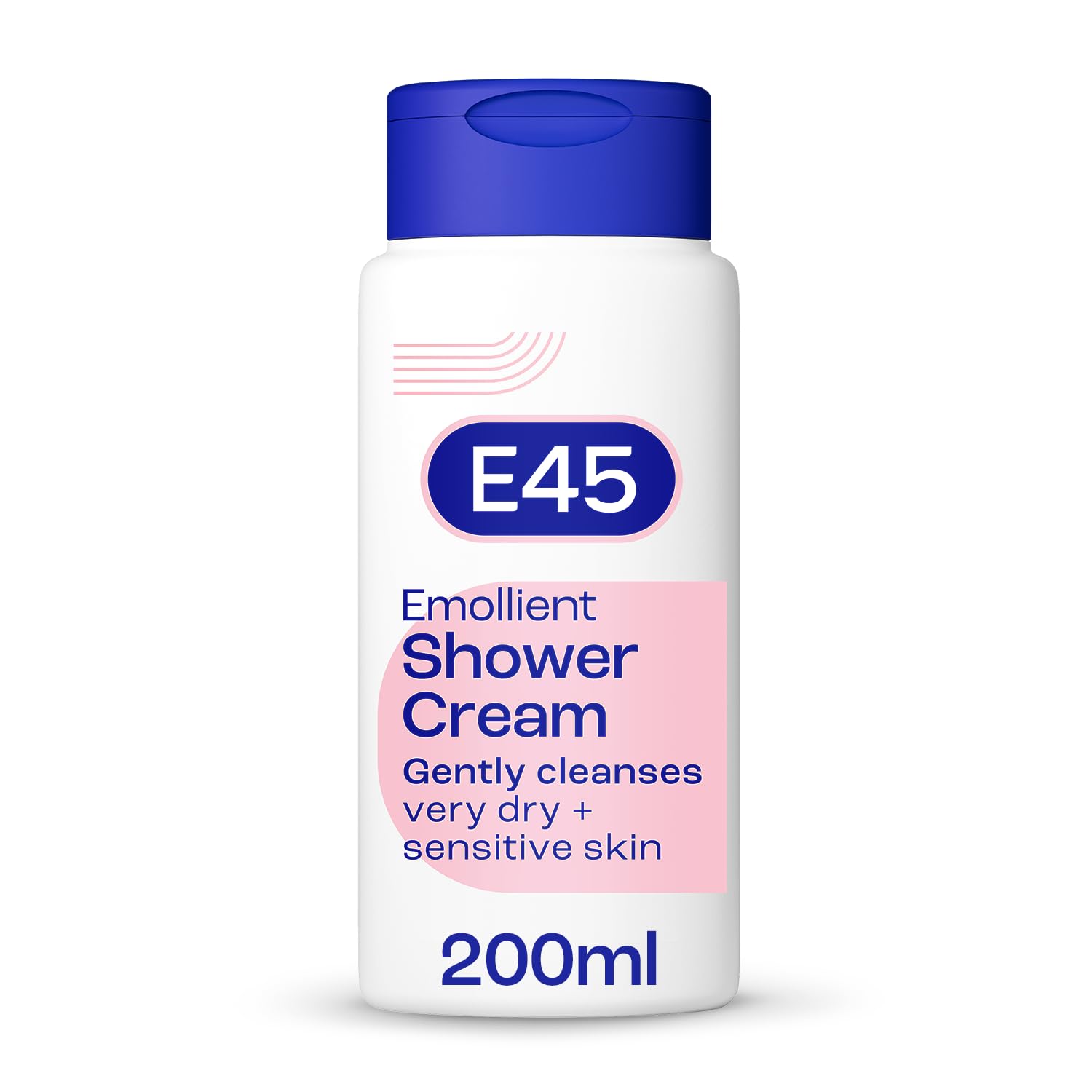 E45 Emollient Shower Cream for Very Dry and Sensitive Skin (200 ml)