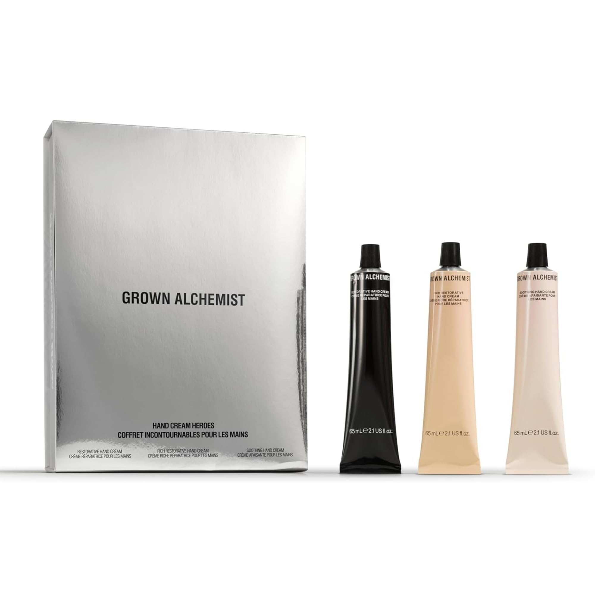 Grown Alchemist Hand Cream Heroes Luxury Set - Rich & Restorative Trio