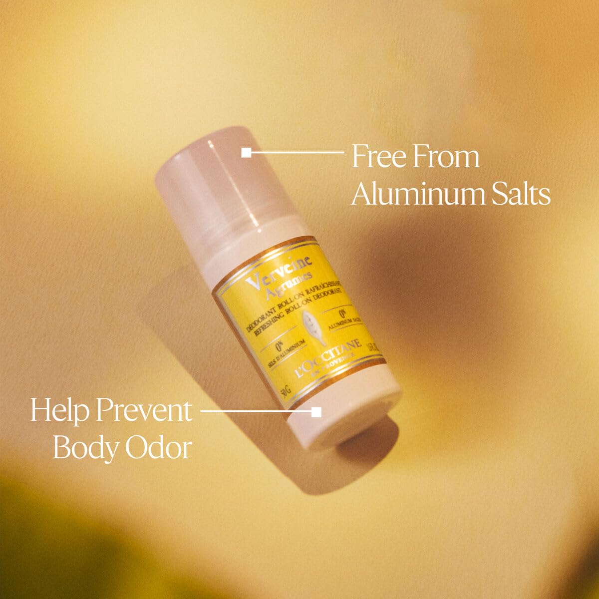 L'OCCITANE Citrus Verbena Roll-On Deodorant 50ml | Vegan & 97% Biodegradable 3