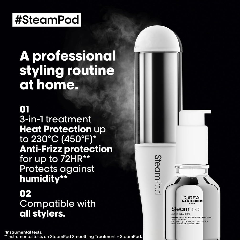 L'Oréal Professionnel 3-In-1 Smoothing Treatment for Up to 72hr Frizz Control 4
