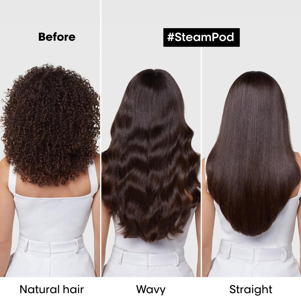 L'Oréal Professionnel Steam Hair Straightener & Styling Tool for All Hair Types 3