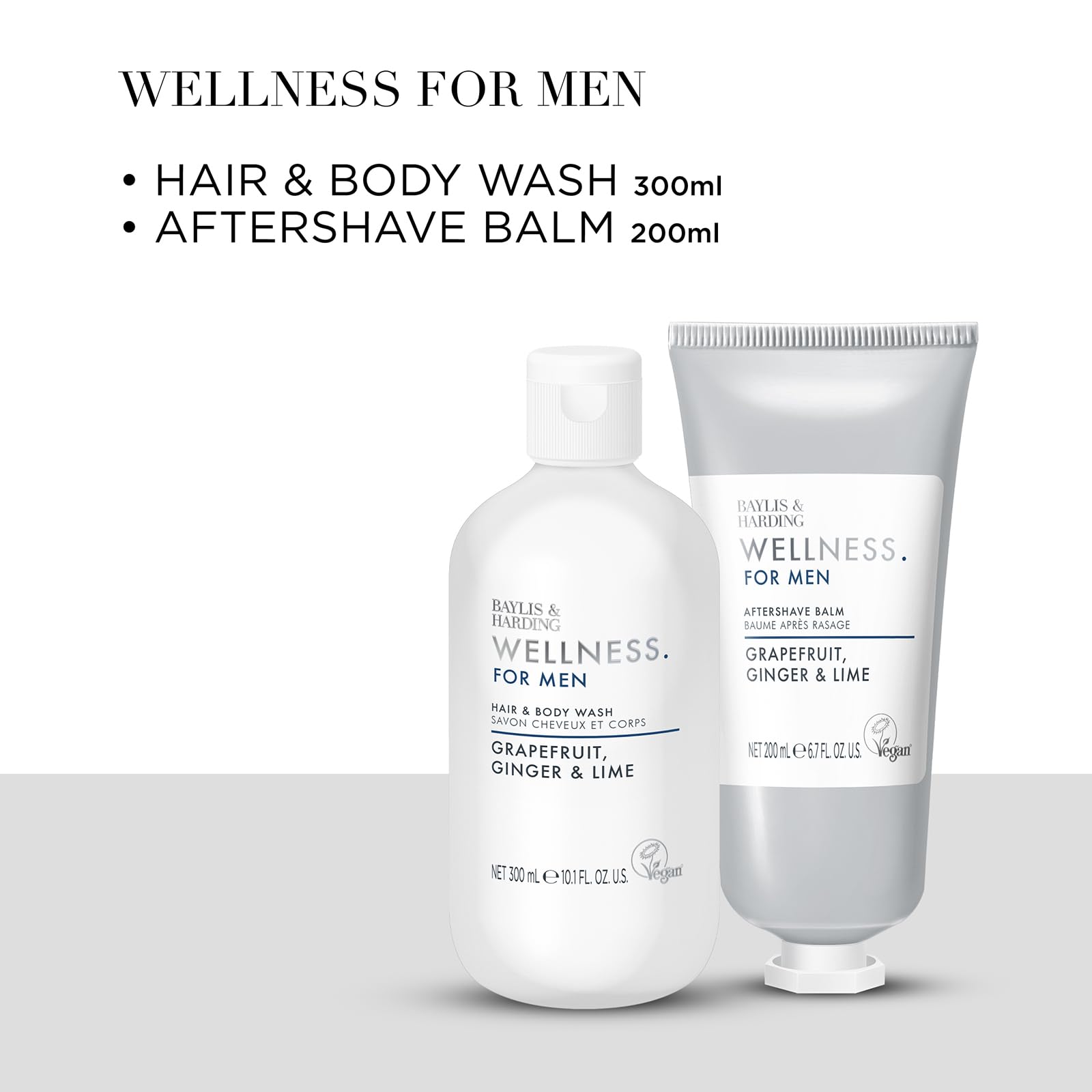 Baylis & Harding Wellness For Men Revived & Ready Gift Set - Vegan Friendly 3