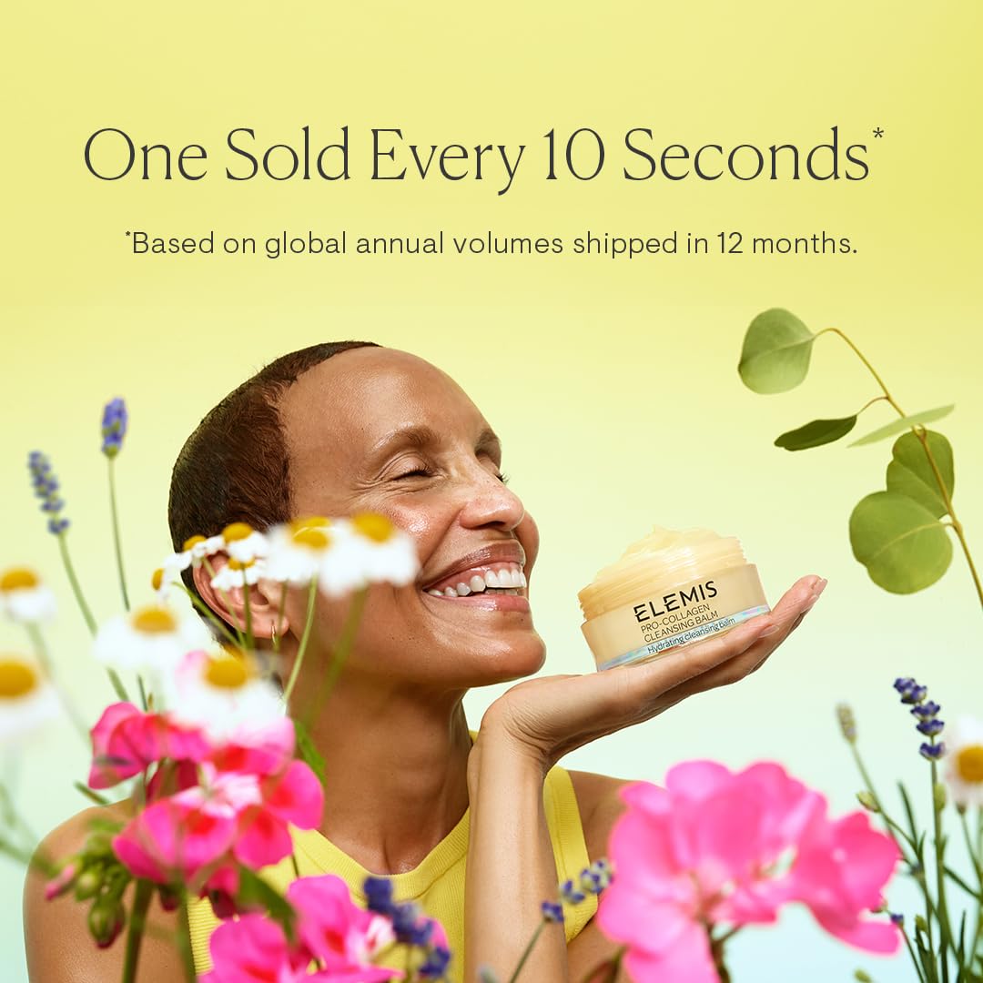 ELEMIS Pro-Collagen Cleansing Balm 3in1 Melting Facial Cleanser for Deep Cleansing 5