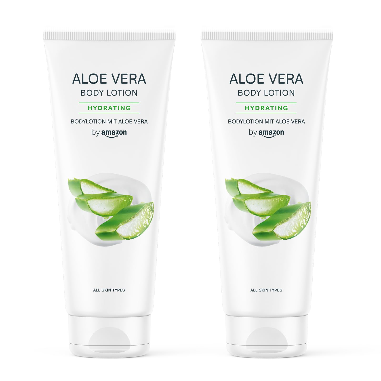 by Amazon Aloe Vera Body Lotion Twin Pack (2x250ml) for All Skin Types