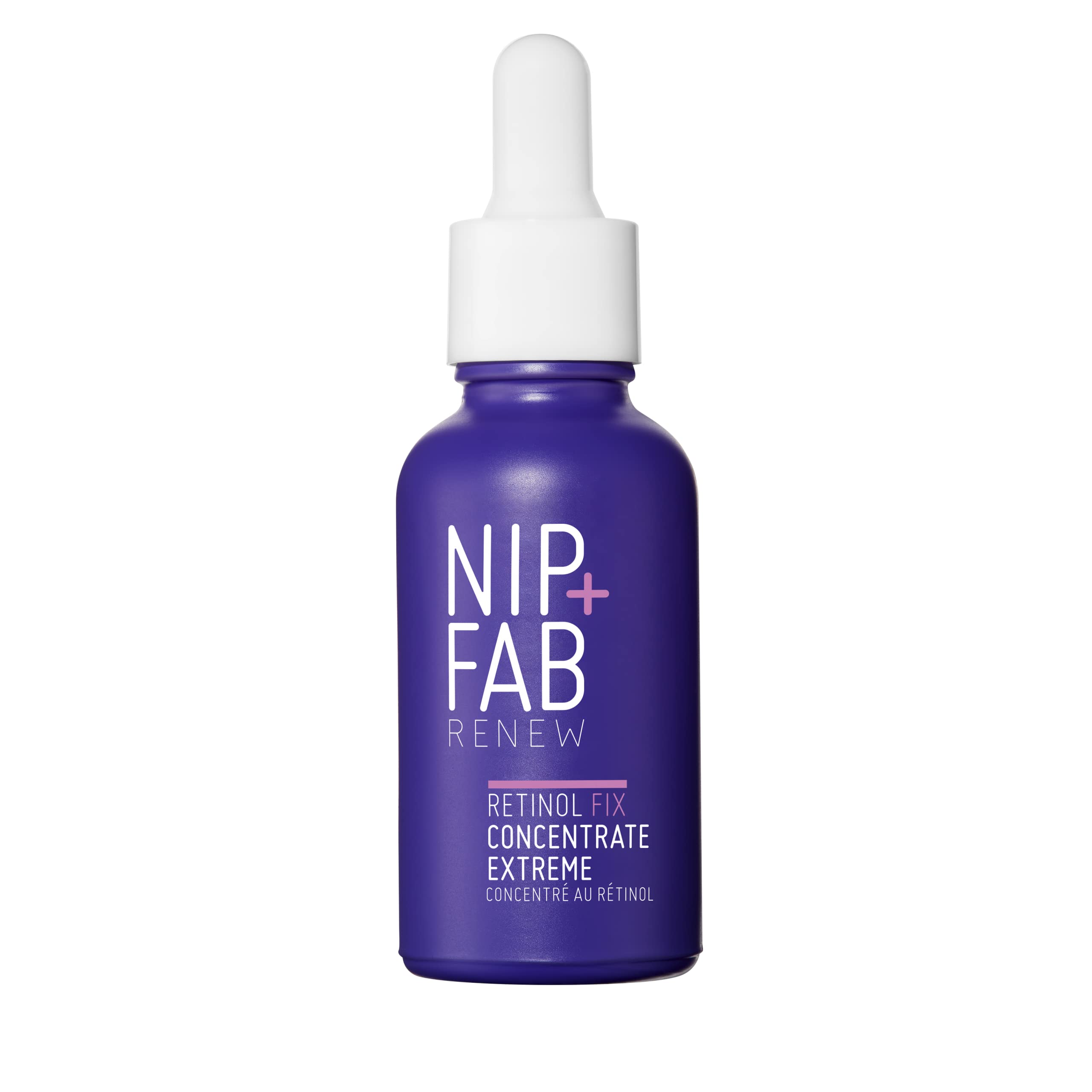 NIP + FAB Retinol Fix Booster Extreme 0.3% Stabilised Retinol Serum for Wrinkles & Pores, 30ml