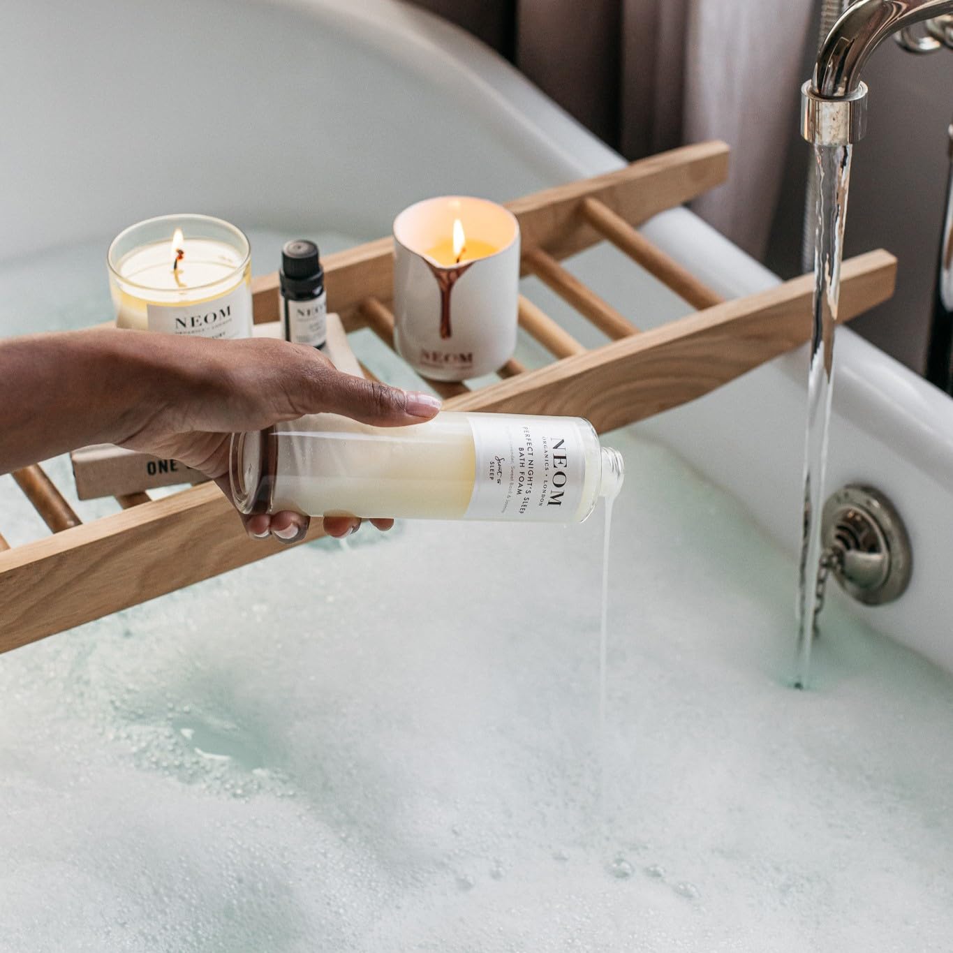 NEOM Perfect Night's Sleep Bath Foam with Lavender, Chamomile & Patchouli 200ml 4