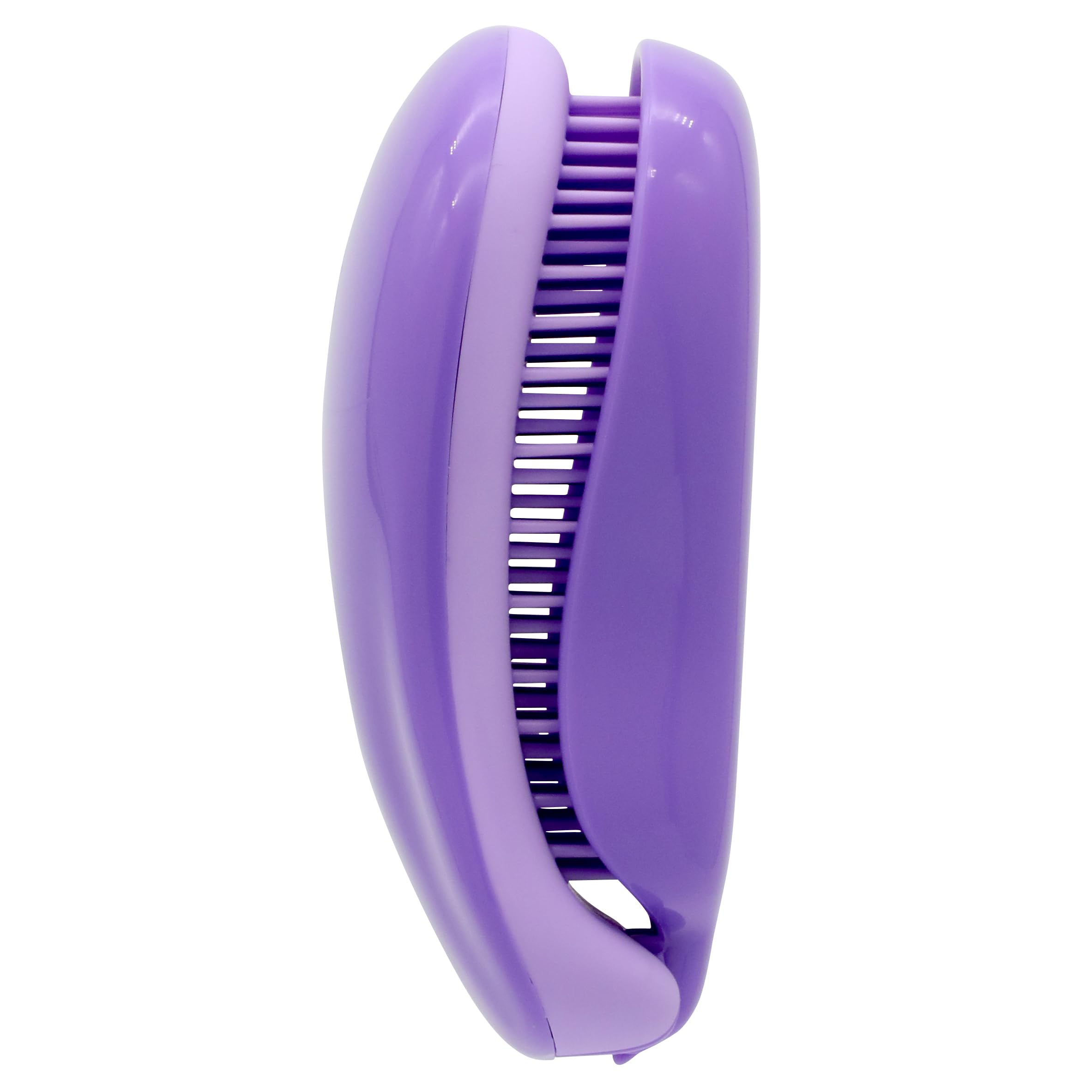 The Detangler On the Go Travel Detangling Hair Brush - Purple with 288 Pins 9