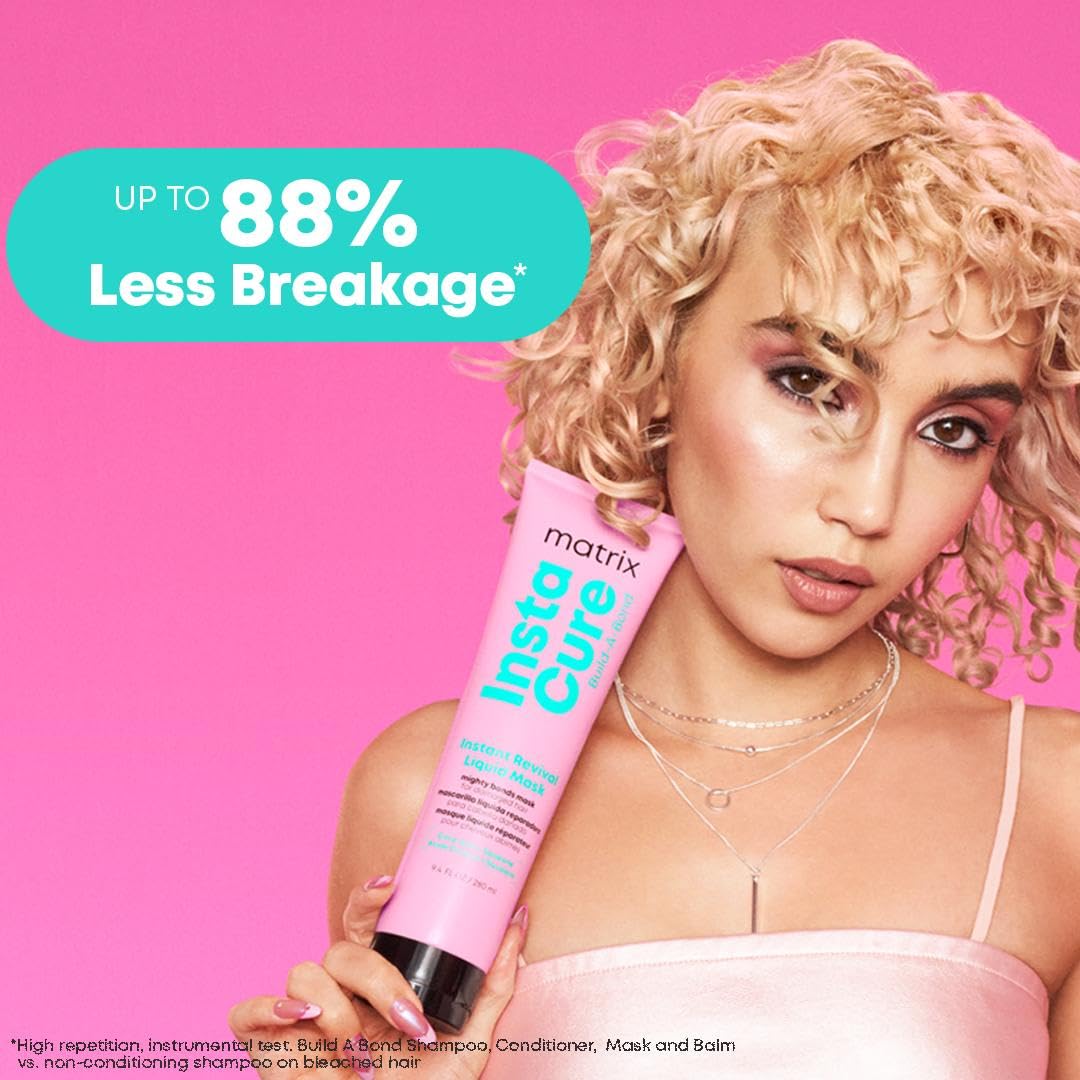 Matrix Instacure Build-A-Bond Mighty Care Conditioner, für geschädigtes Haar, Re 7