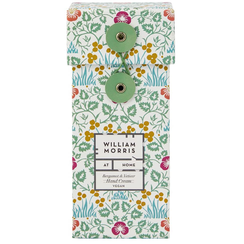 WILLIAM MORRIS AT HOME Hand Cream 100ml with Camelina Sativa Oil, Shea Butter & Vitamin E