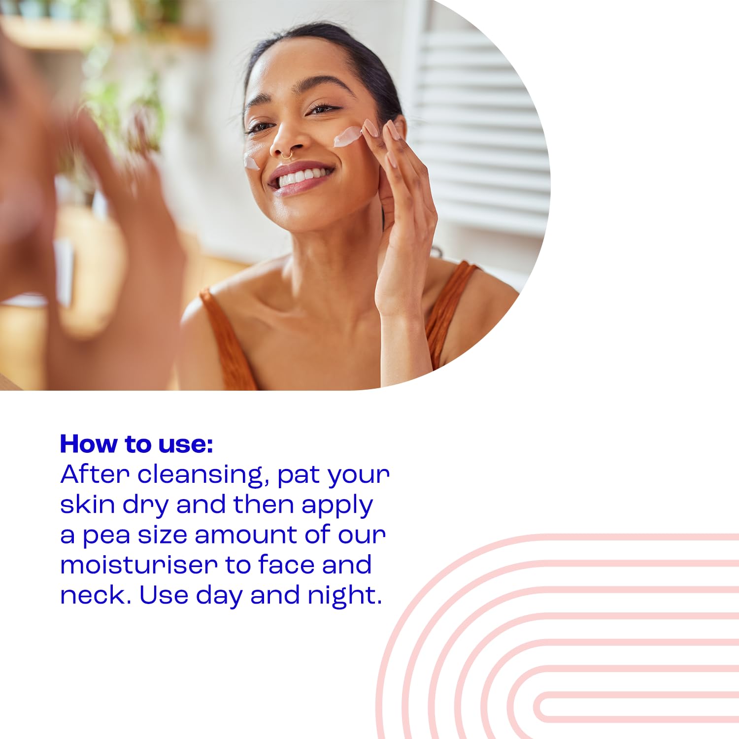 E45 Hydrating Face Moisturiser Cream for Dry & Sensitive Skin - 50ml 4