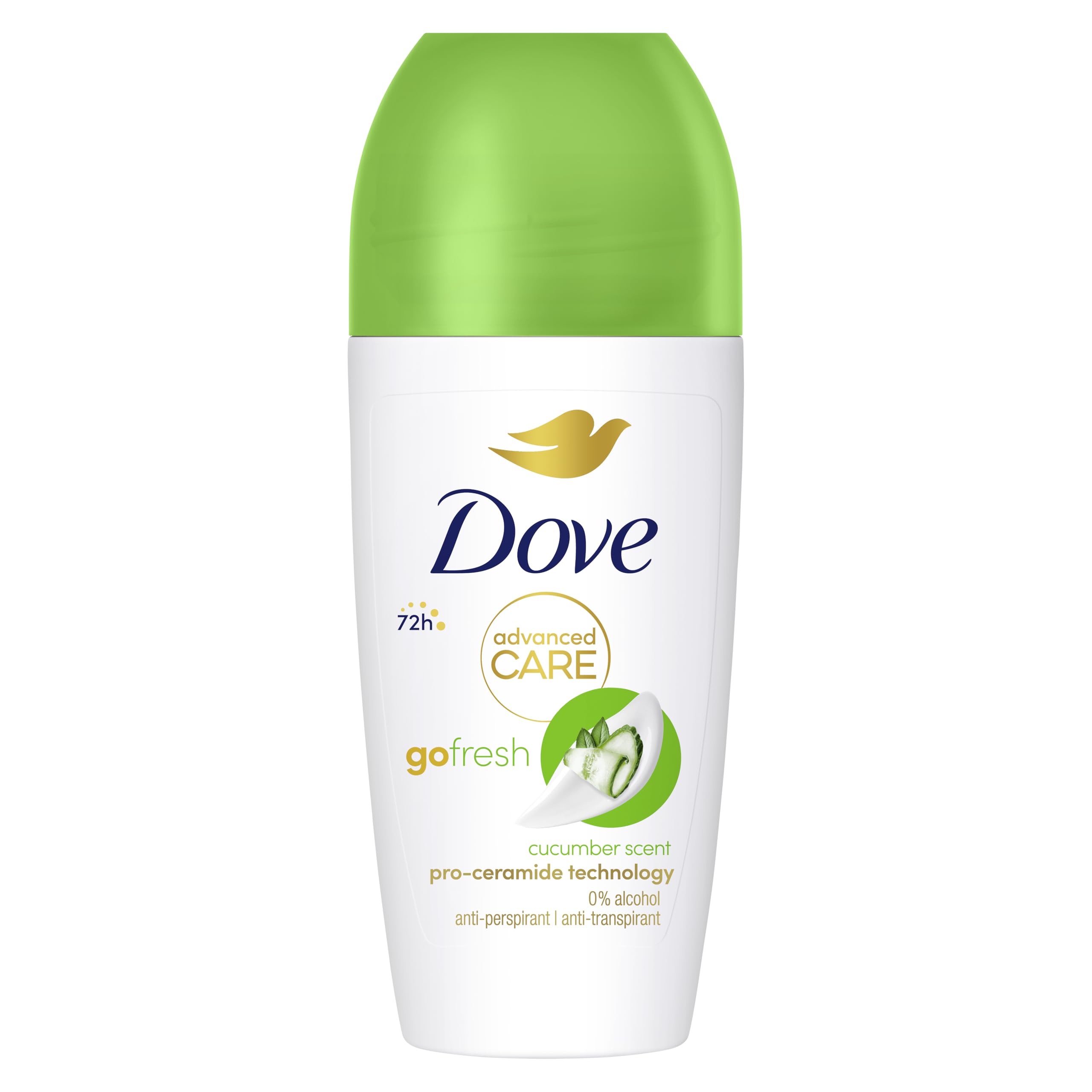 Dove Advanced Care Go Fresh Cucumber Scent Anti-Perspirant Deodorant Roll On