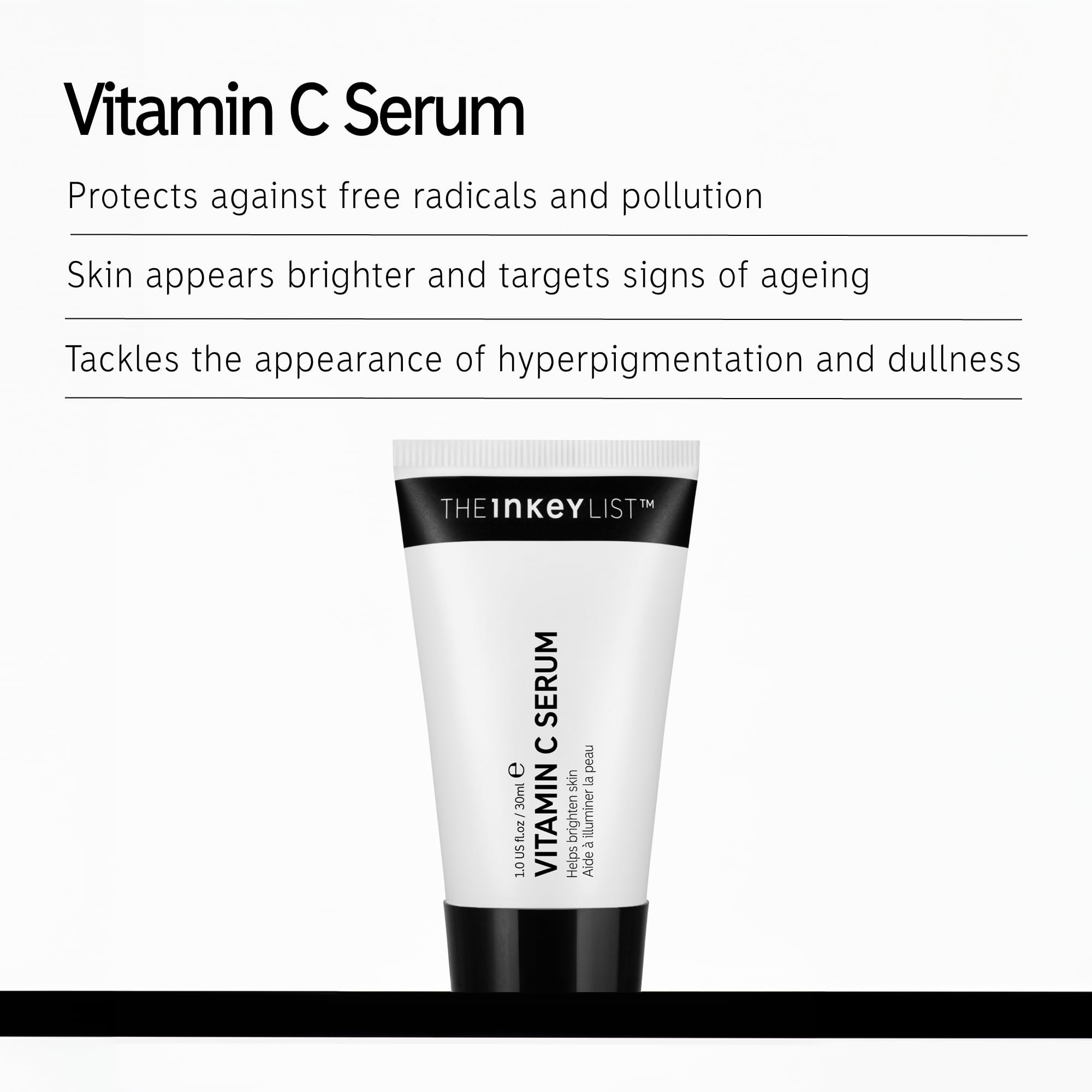 The INKEY List 30% Vitamin C Serum for Brightening and Anti-Aging, 30ml
