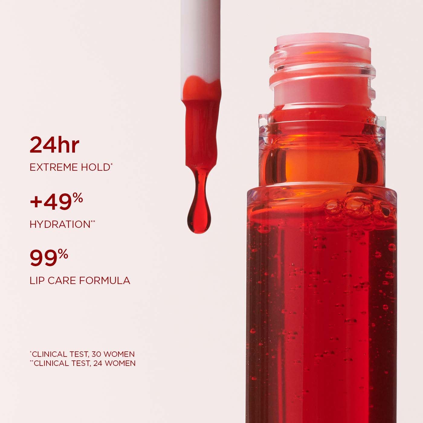 CLARINS Water Lip Stain 7ml - Choose Your Shade: 11 Soft Pink Water or 13 Nude Water