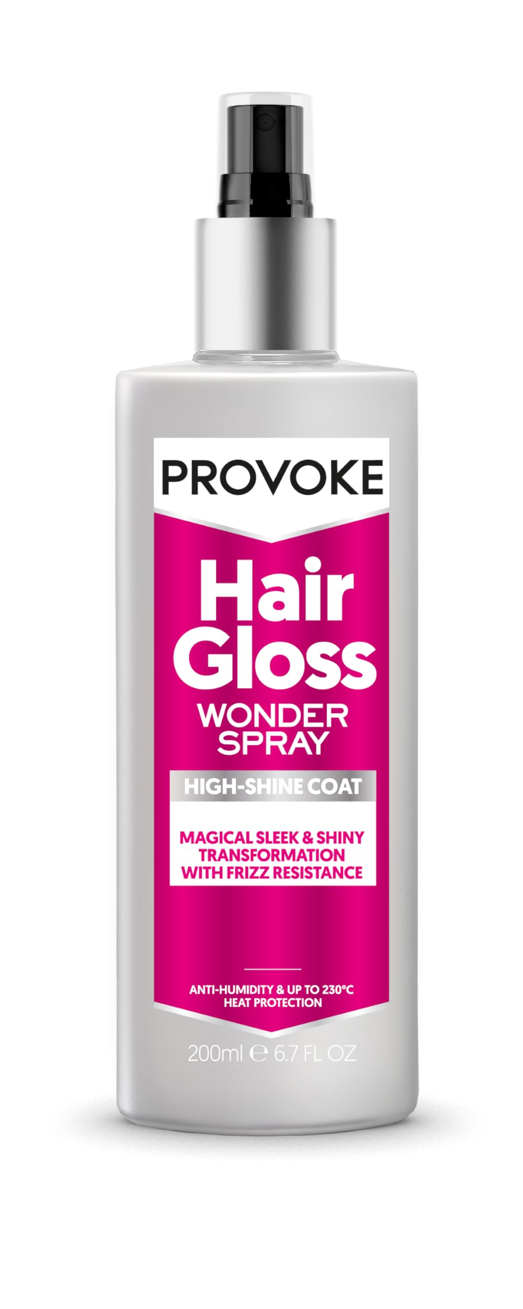 PROVOKE Hair Gloss High-Shine Coat Wonder Spray 200ml for Shine and Finish