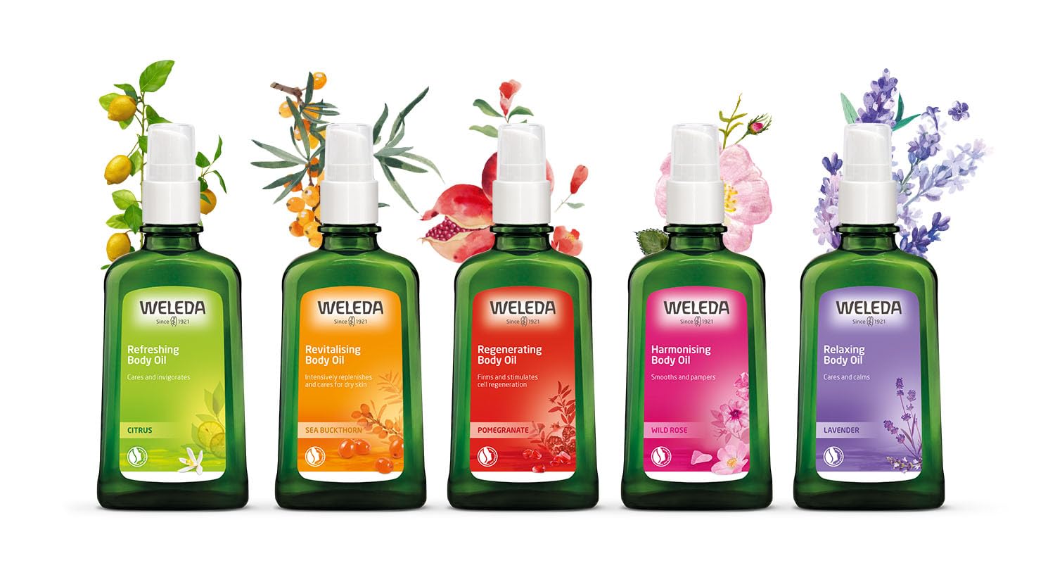 Weleda Lavender Relaxing Body Oil for Normal to Dry Skin 100ml 7