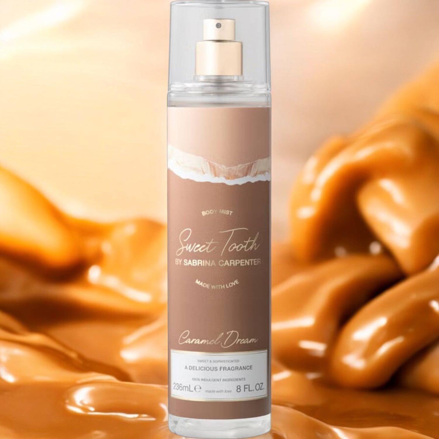Sabrina Carpenter Sweet Tooth Perfumed Body Water - Caramel Dream 236 ml 3