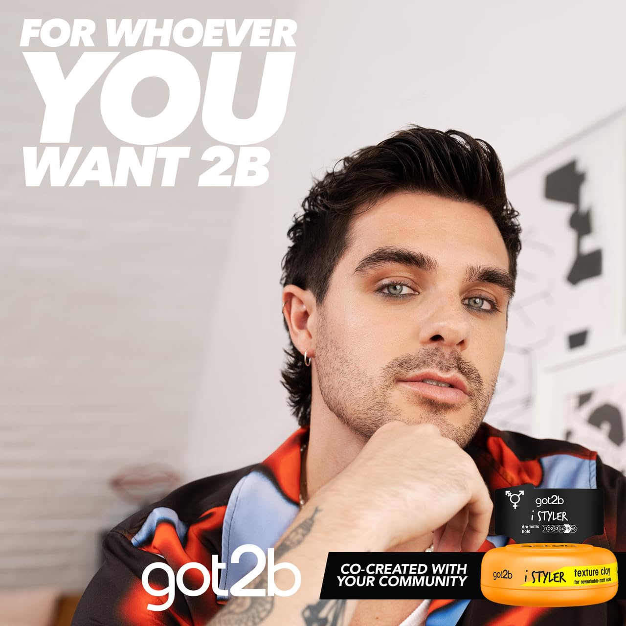 Got2B iStyler Texture Clay for Reworkable Matt Hairstyles with Strong Hold 7