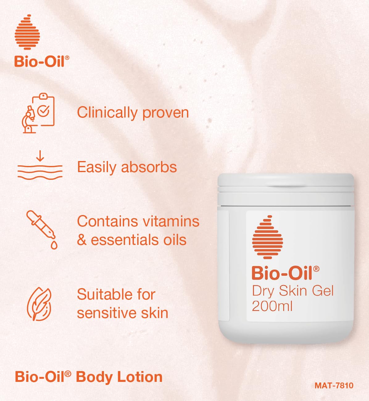 Bio Oil Feuchtigkeitsspendendes Hautgel (200 ml) – Gel-Feuchtigkeitscreme für Körper und Gesicht – C 4