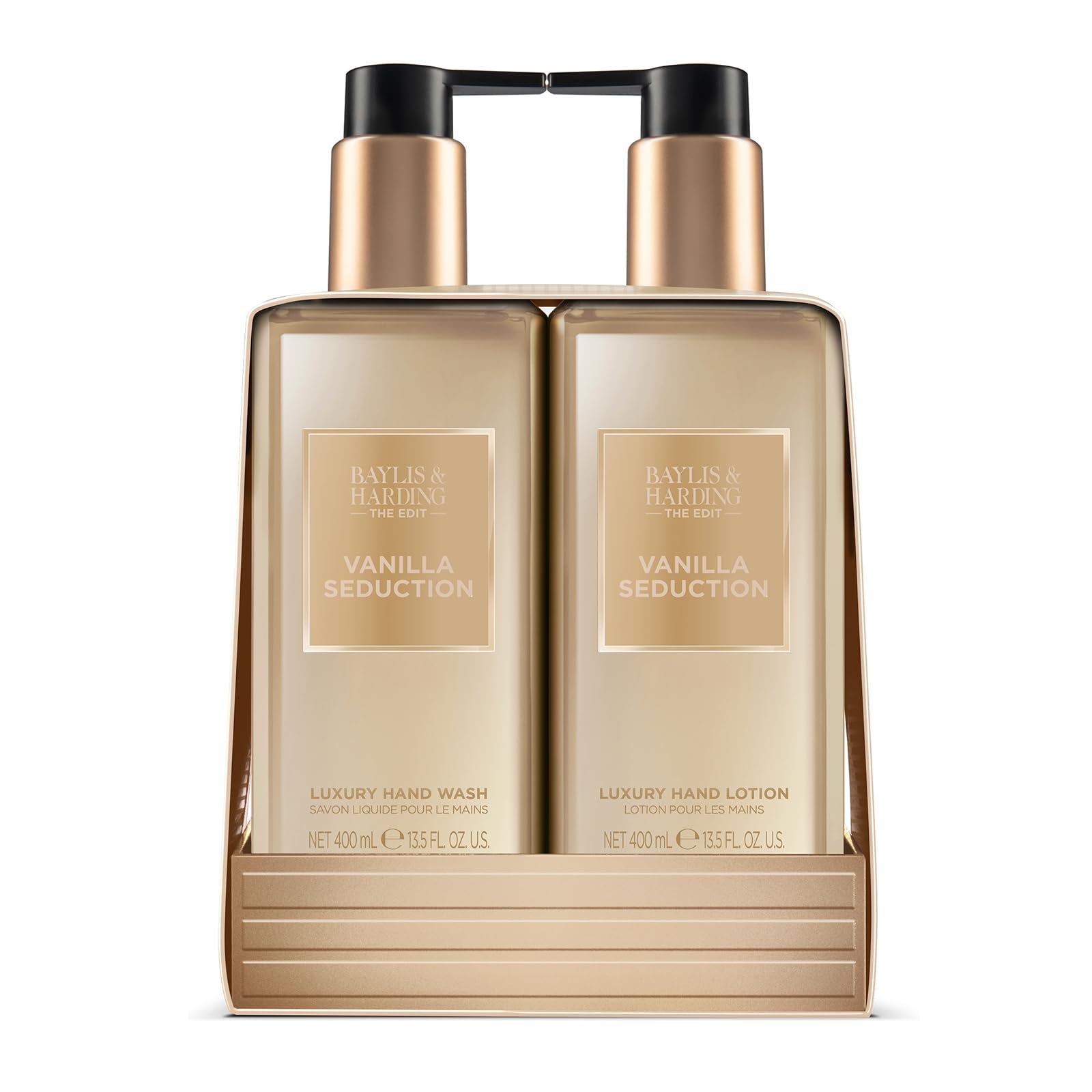 Baylis & Harding The Edit Vanilla Seduction Hand Wash & Lotion 2 Piece Set (Vegan)