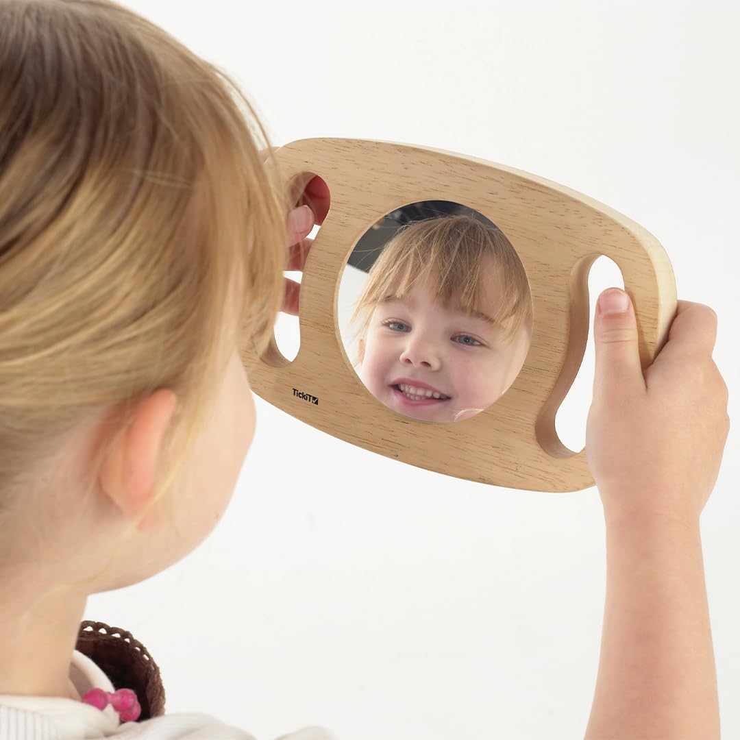 TickiT Easy Hold Plane Mirror for Toddler Visual & Sensory Development 5