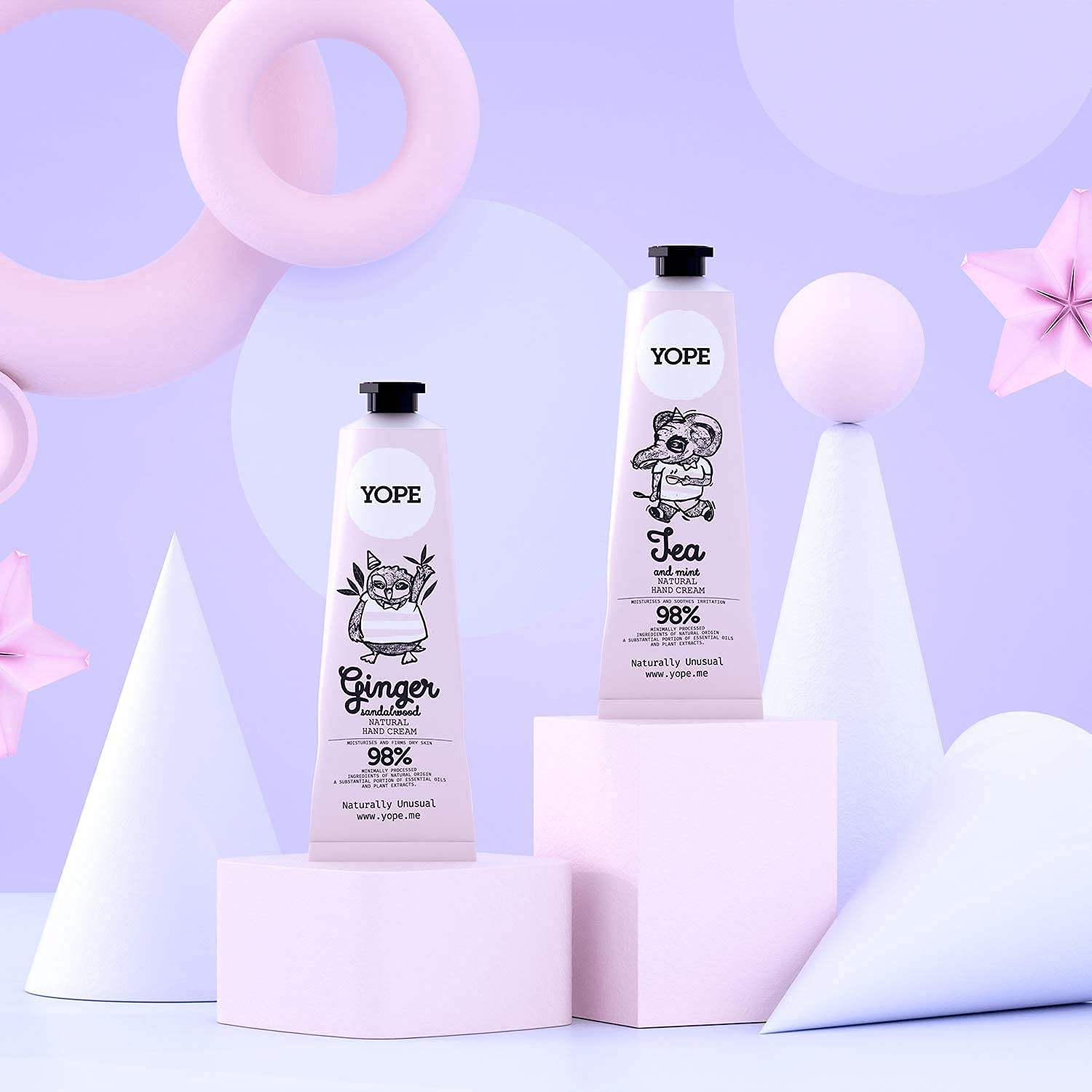 YOPE Natural Hand Cream with Shea Butter, Organic Argan, Coconut & Olive Oils - Ginger Scent 6