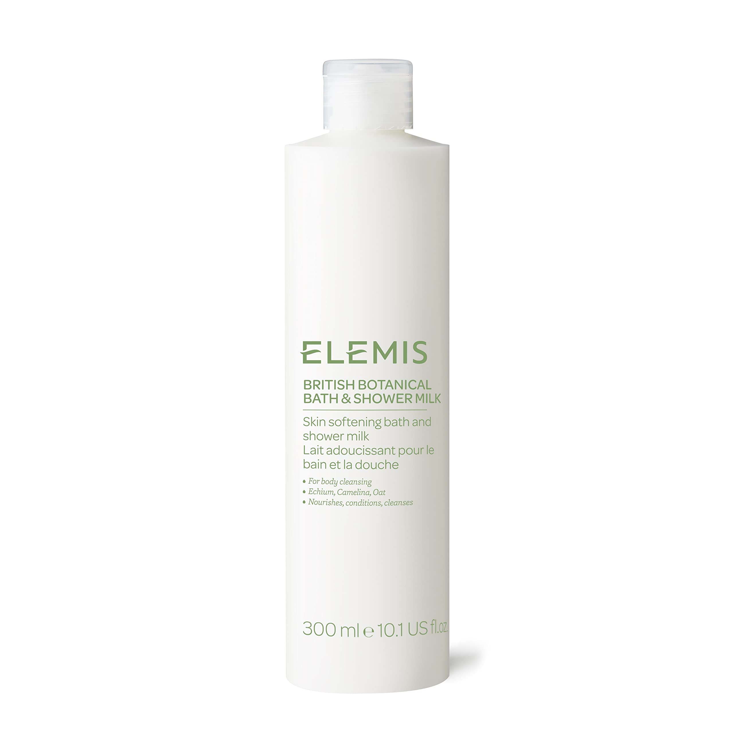 Elemis Nourishing Daily Bath and Shower Milk - Gentle Moisturizing Body Wash for Dry, Sensitive Skin - 200ml