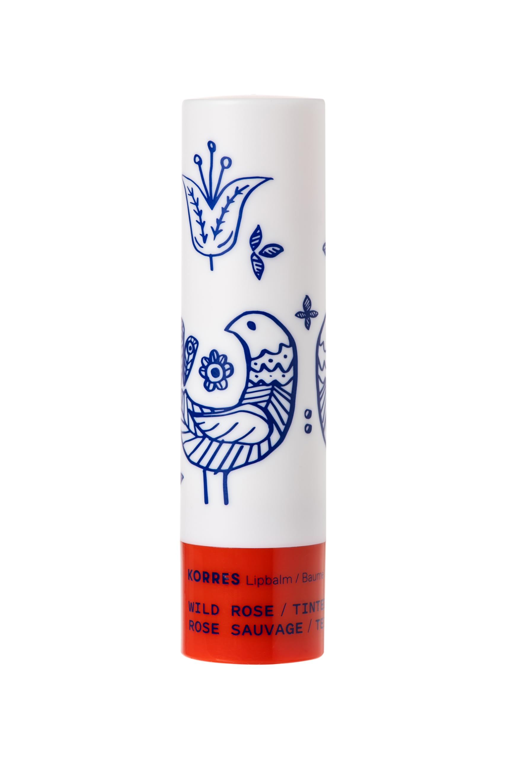 Korres Wild Rose Tinted Lip Balm Red with St. John's Wort Oil