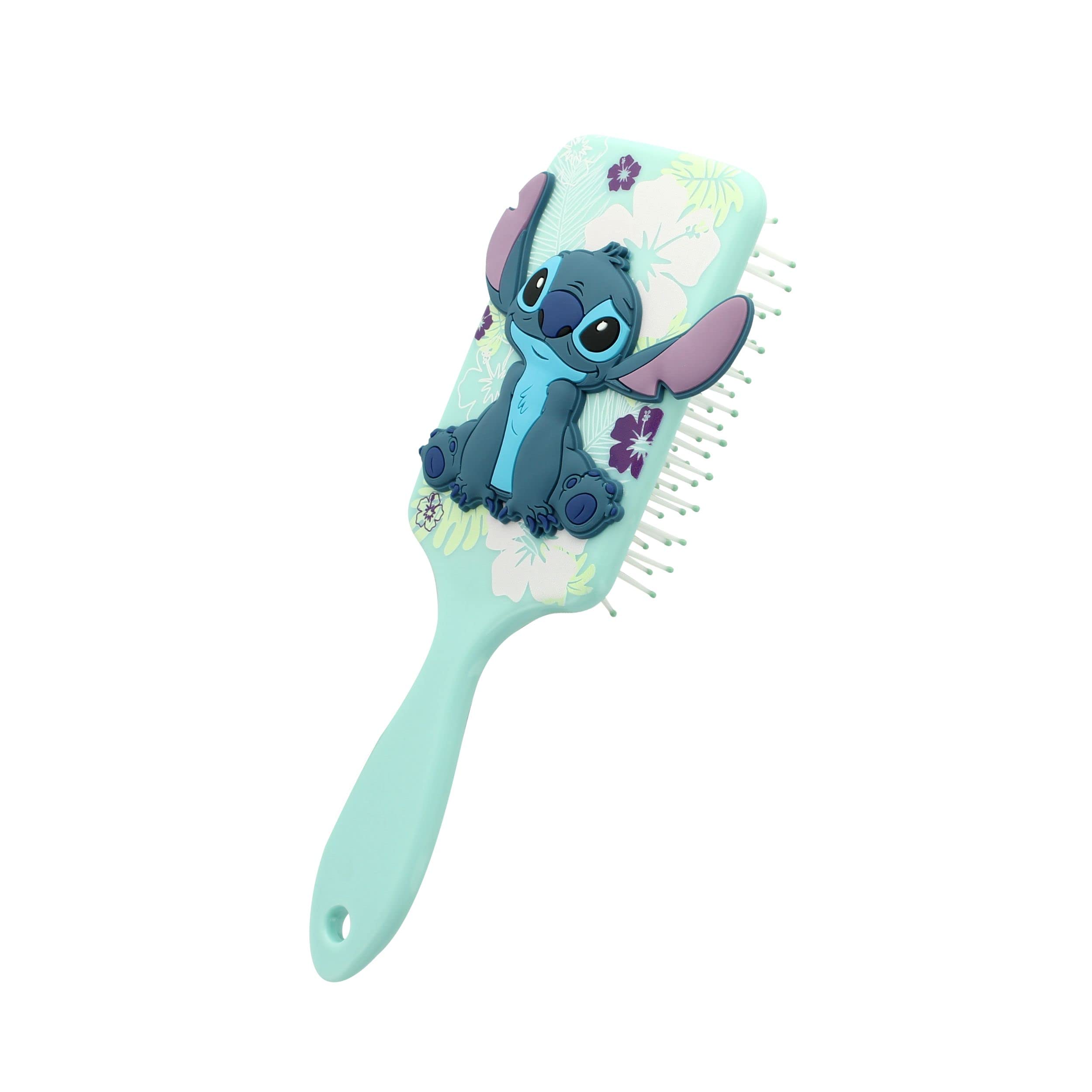 Disney Stitch 3D Silicone Hair Brush for All Hair Types